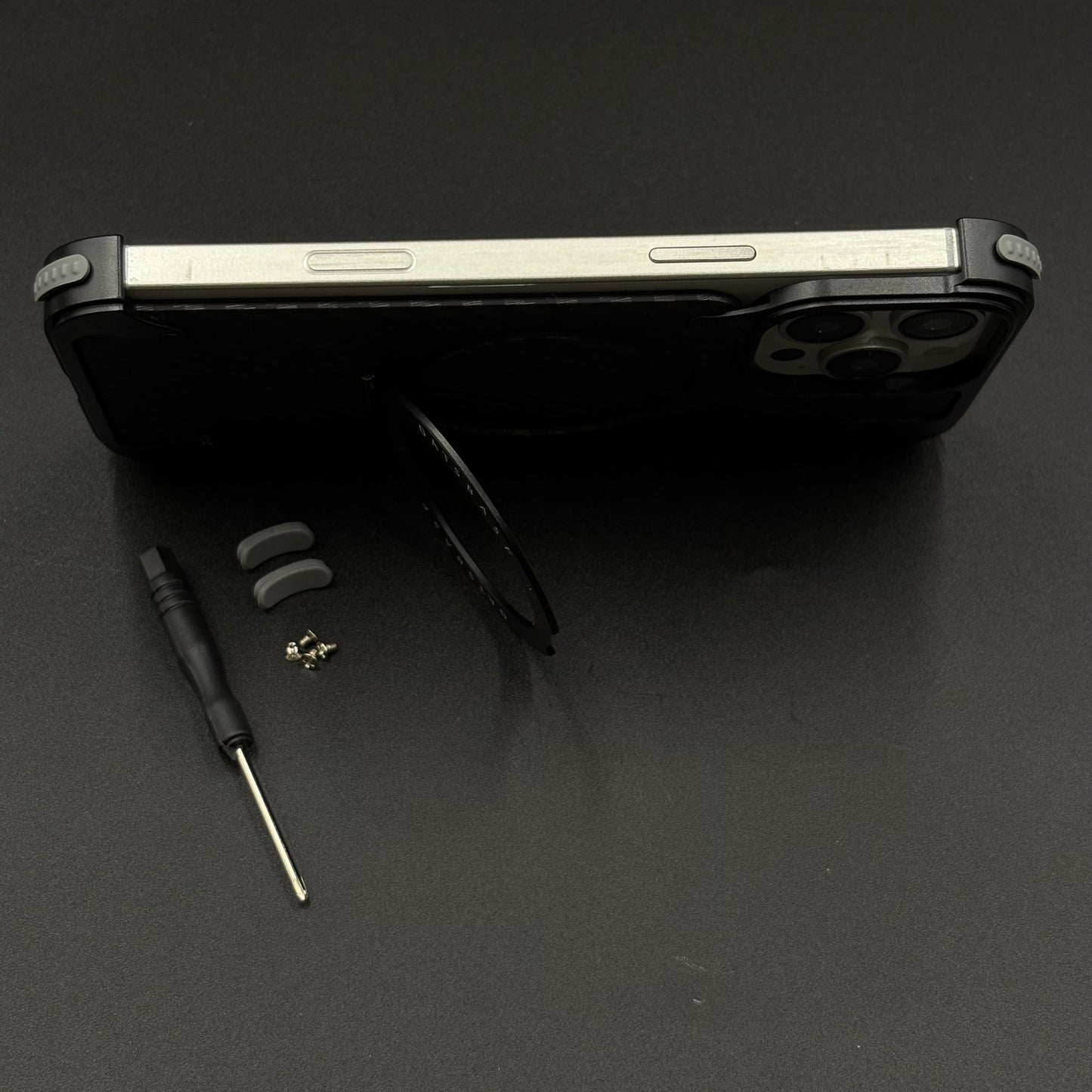 UltraLux Carbon Fibre & Metal MagSafe Case for iPhone | Crafted for Style & Strength