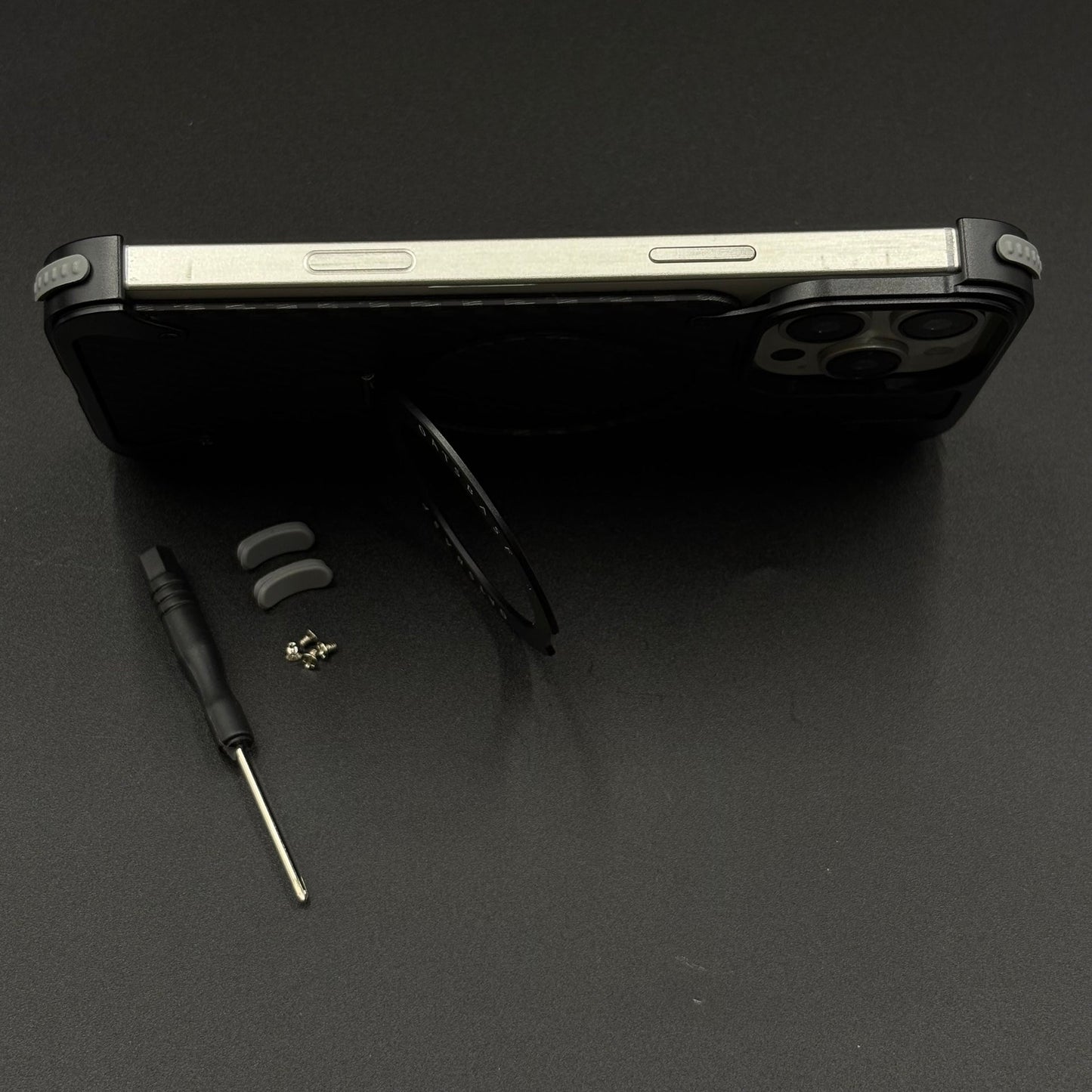 UltraLux Carbon Fibre & Metal MagSafe Case for iPhone | Crafted for Style & Strength