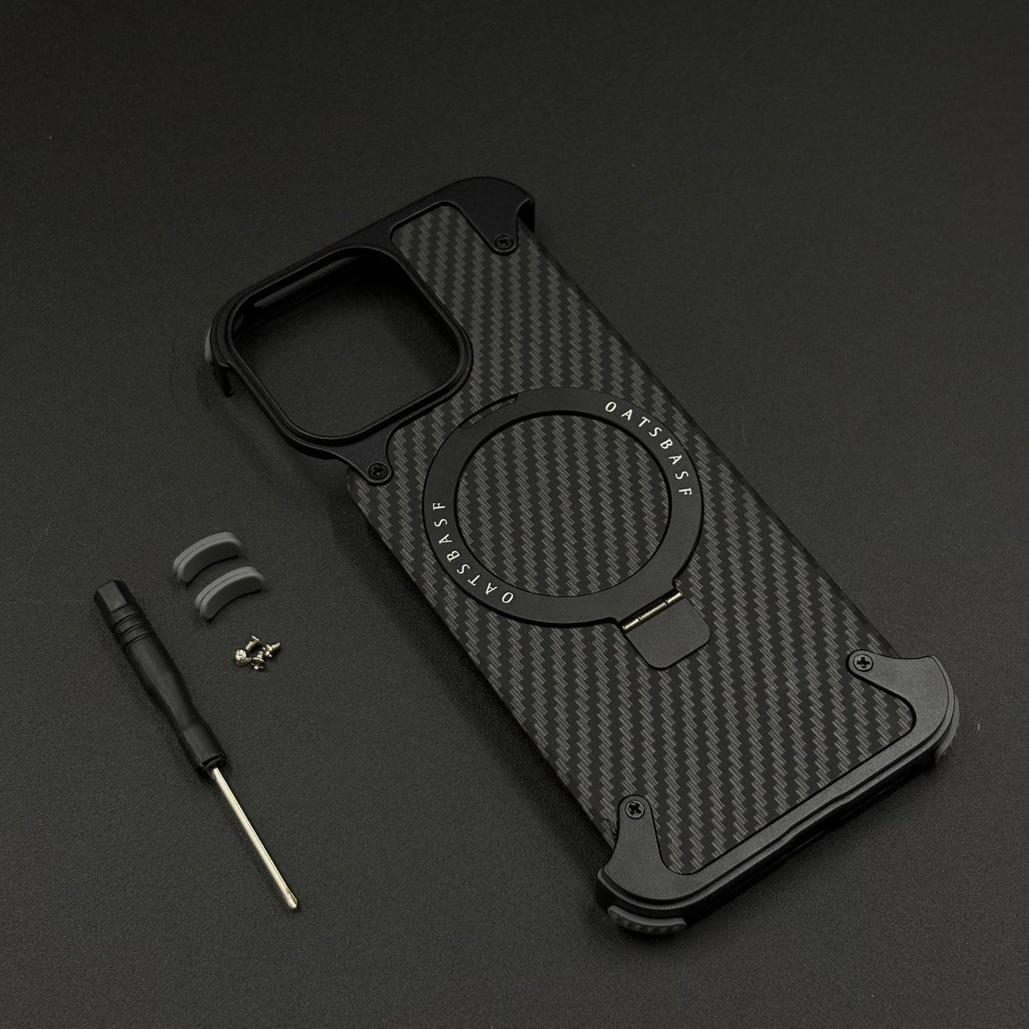 UltraLux Carbon Fibre & Metal MagSafe Case for iPhone | Crafted for Style & Strength