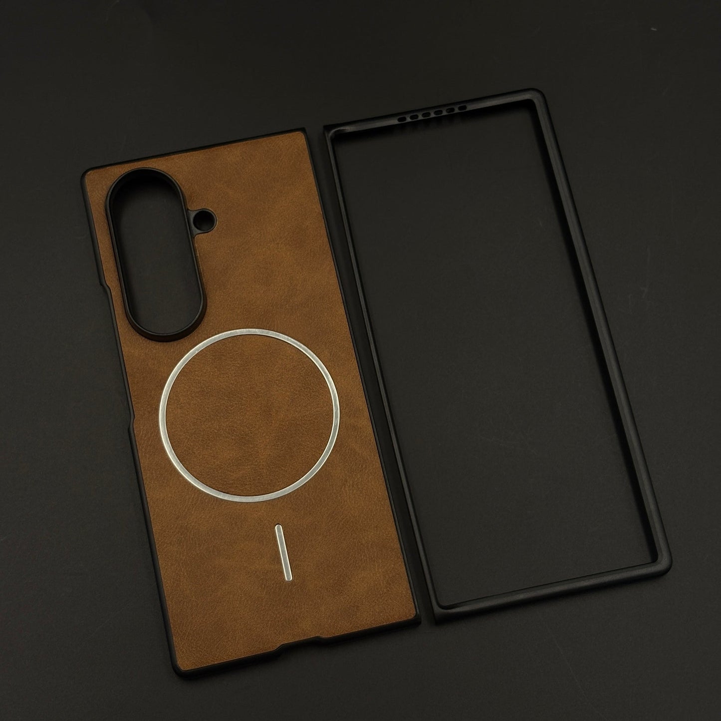 Slim Leather MagSafe Case for Samsung Galaxy Z Fold 7