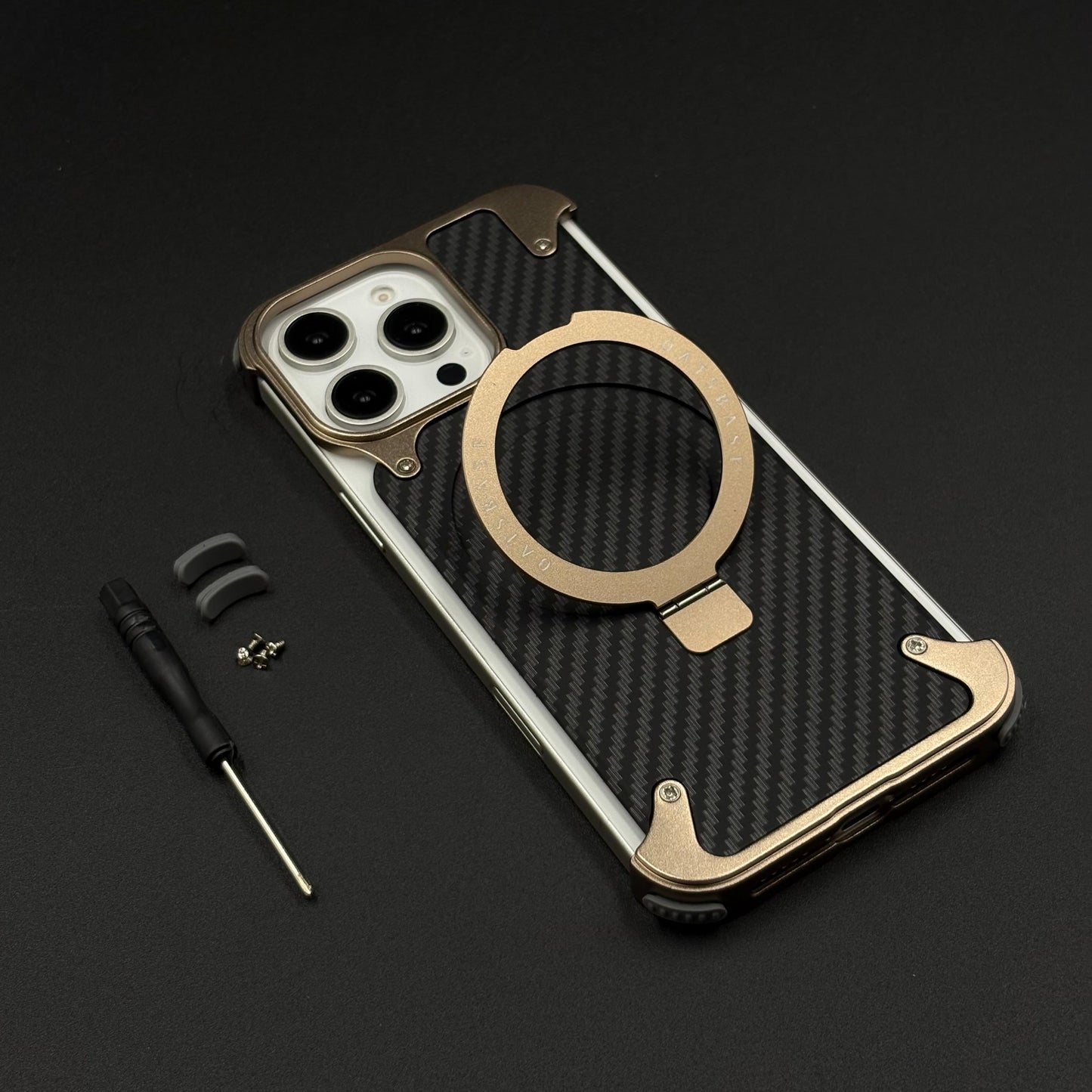 UltraLux Carbon Fibre & Metal MagSafe Case for iPhone | Crafted for Style & Strength