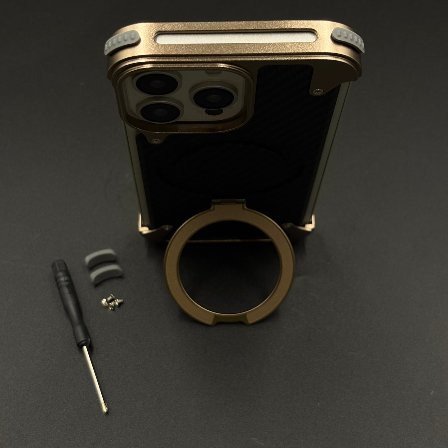 UltraLux Carbon Fibre & Metal MagSafe Case for iPhone | Crafted for Style & Strength