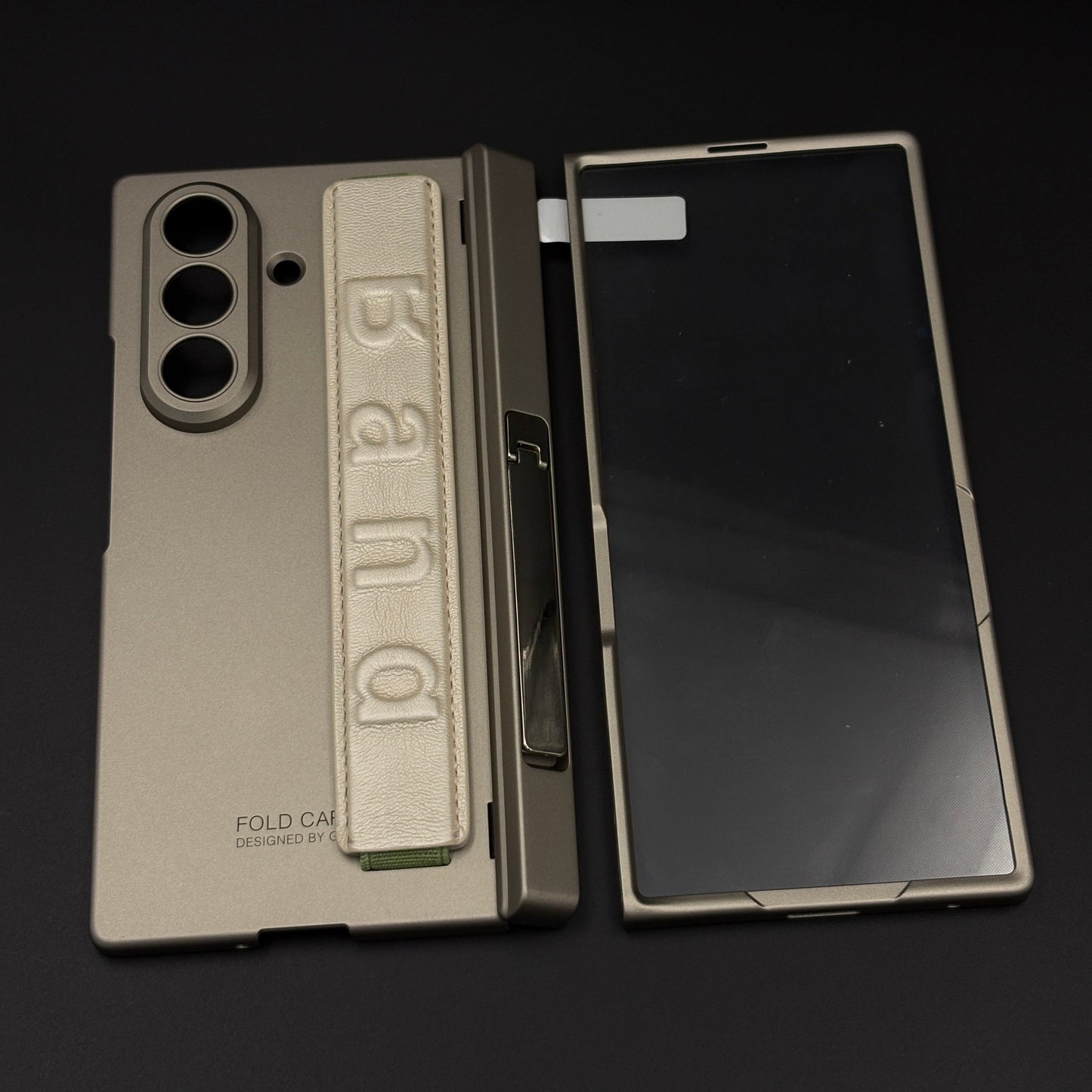 Wristband Case Hinge Protection for Samsung Galaxy Z Fold 7 | Front Screen Protector Included