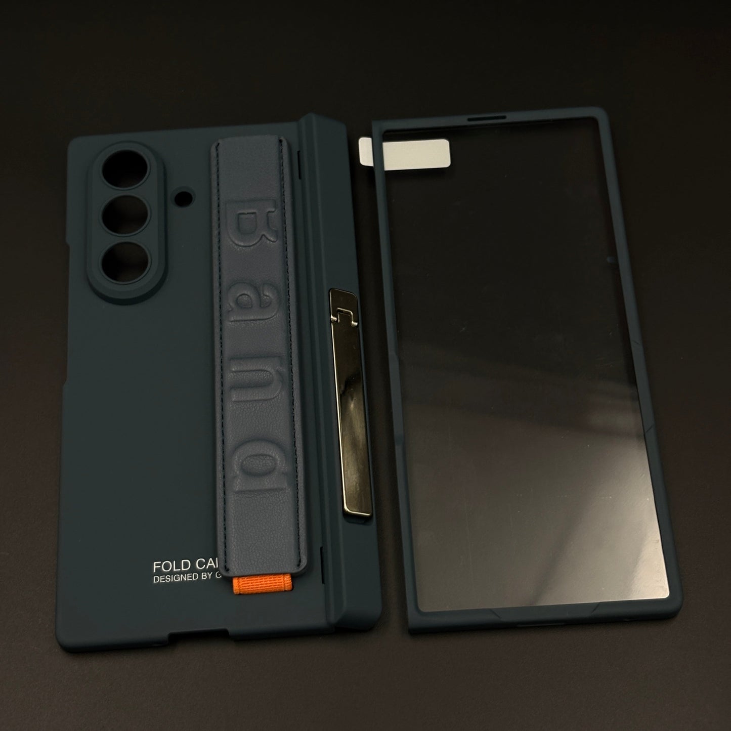 Wristband Case Hinge Protection for Samsung Galaxy Z Fold 7 | Front Screen Protector Included