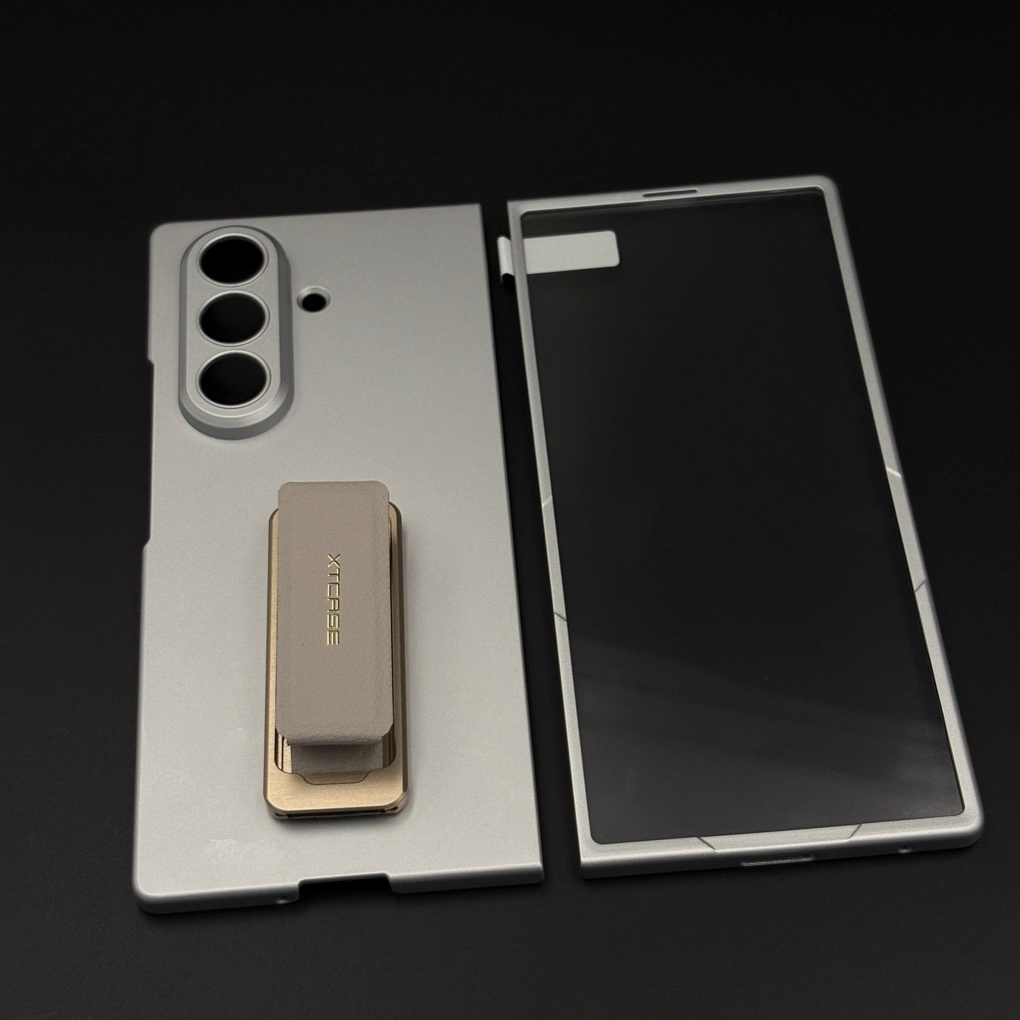 Minimalist Metal Kickstand Case for Samsung Galaxy Z Fold 7 | Slim Premium Protection