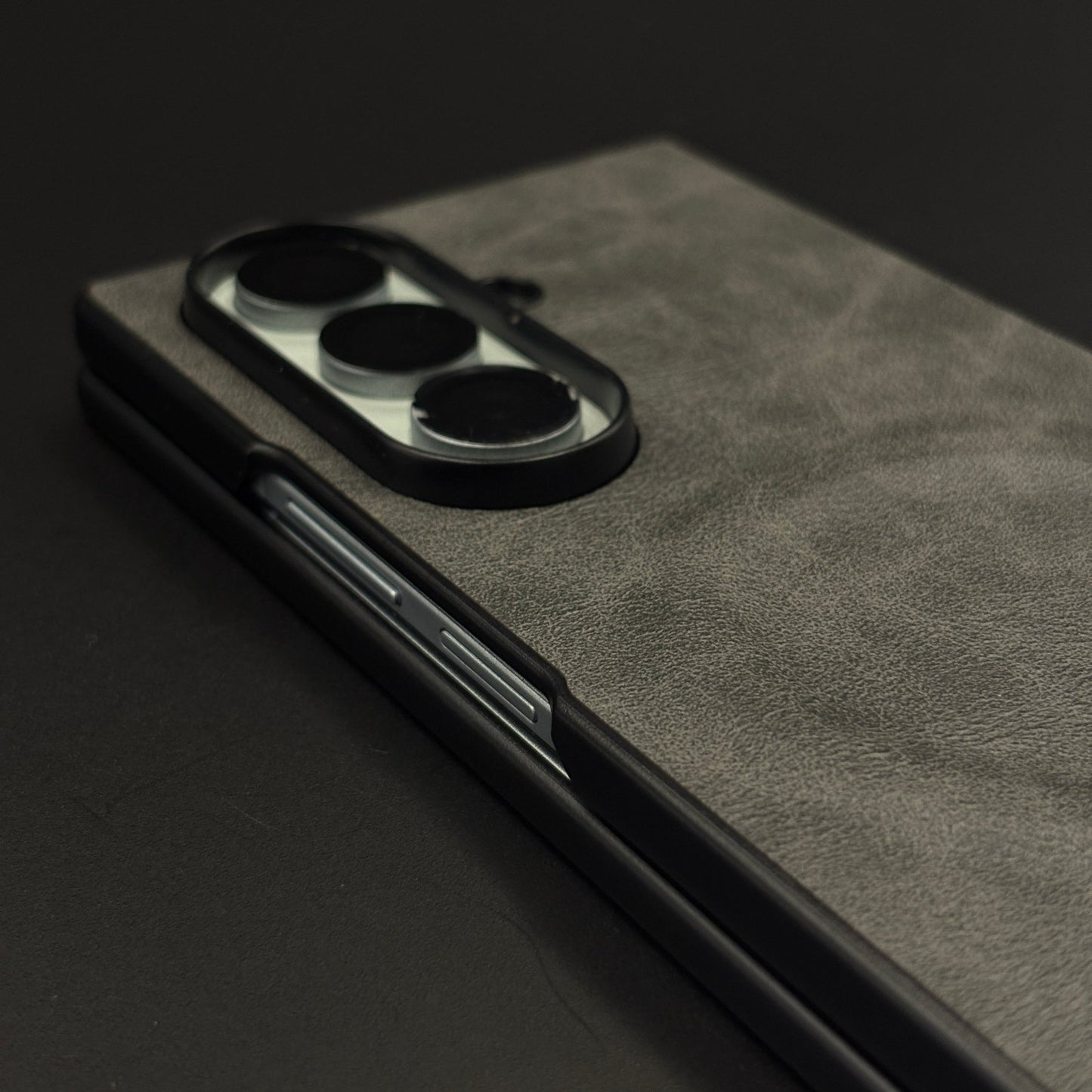 Hidden Coil MagSafe Leather Mobile Case Cover for Samsung Galaxy Z Fold 7