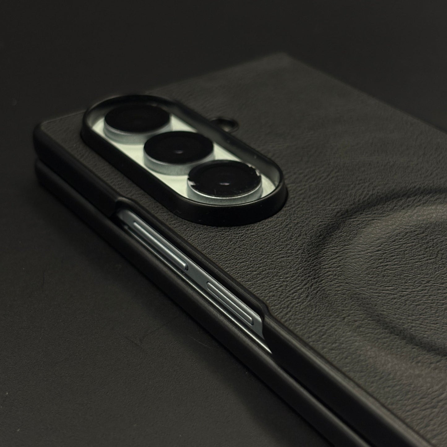 Hidden Coil MagSafe Leather Mobile Case Cover for Samsung Galaxy Z Fold 7