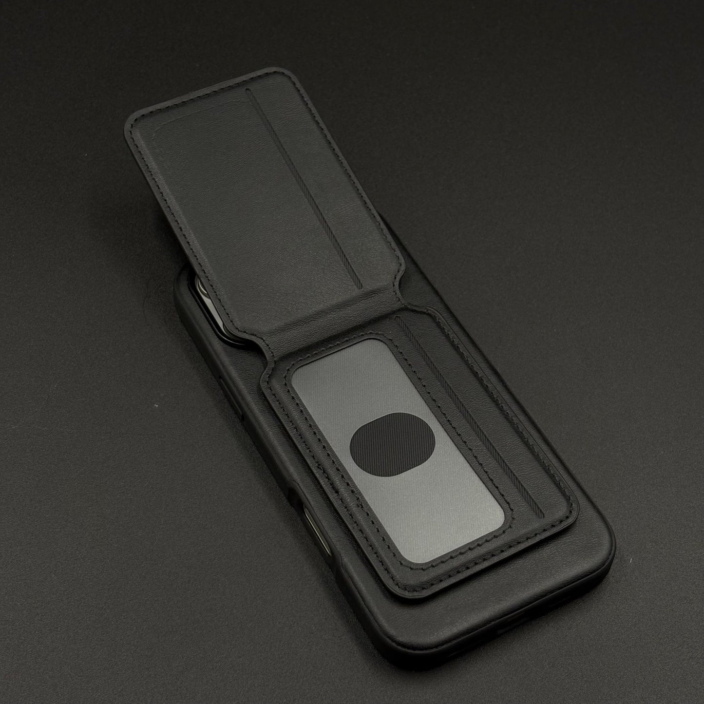 Detachable MagSafe Wallet Case for iPhone | Premium Leather Card Holder | Magnetic Snap-On Design