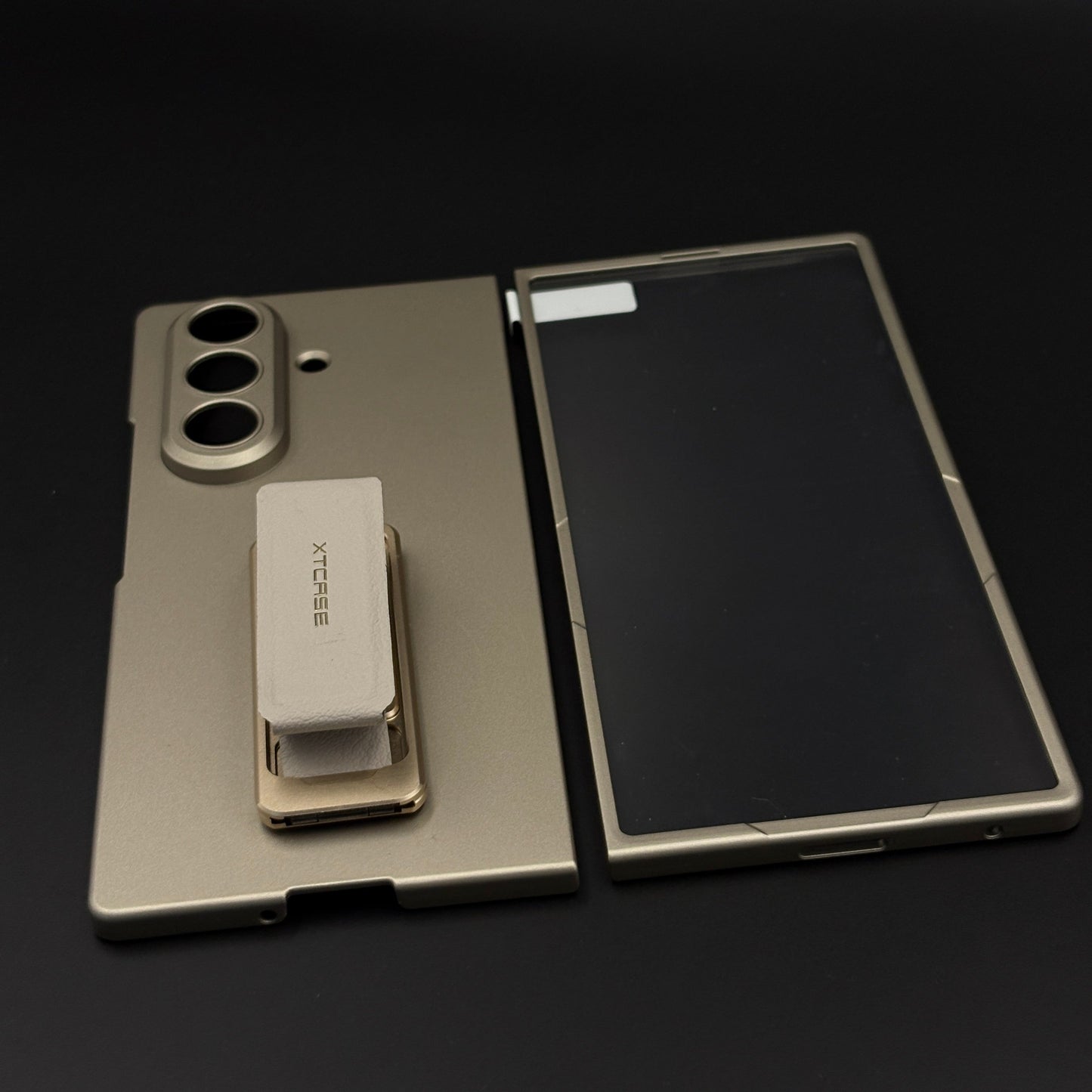 Minimalist Metal Kickstand Case for Samsung Galaxy Z Fold 7 | Slim Premium Protection