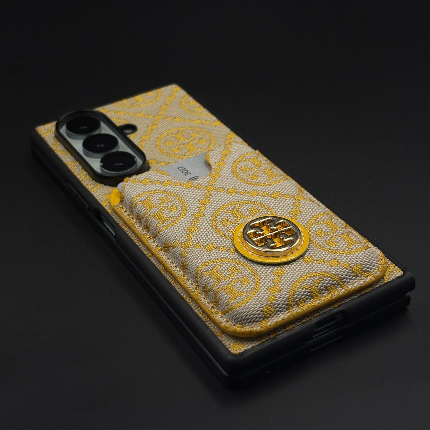 Luxury Brand Monogram TB Cardholder Case for Samsung Galaxy Z Fold 7