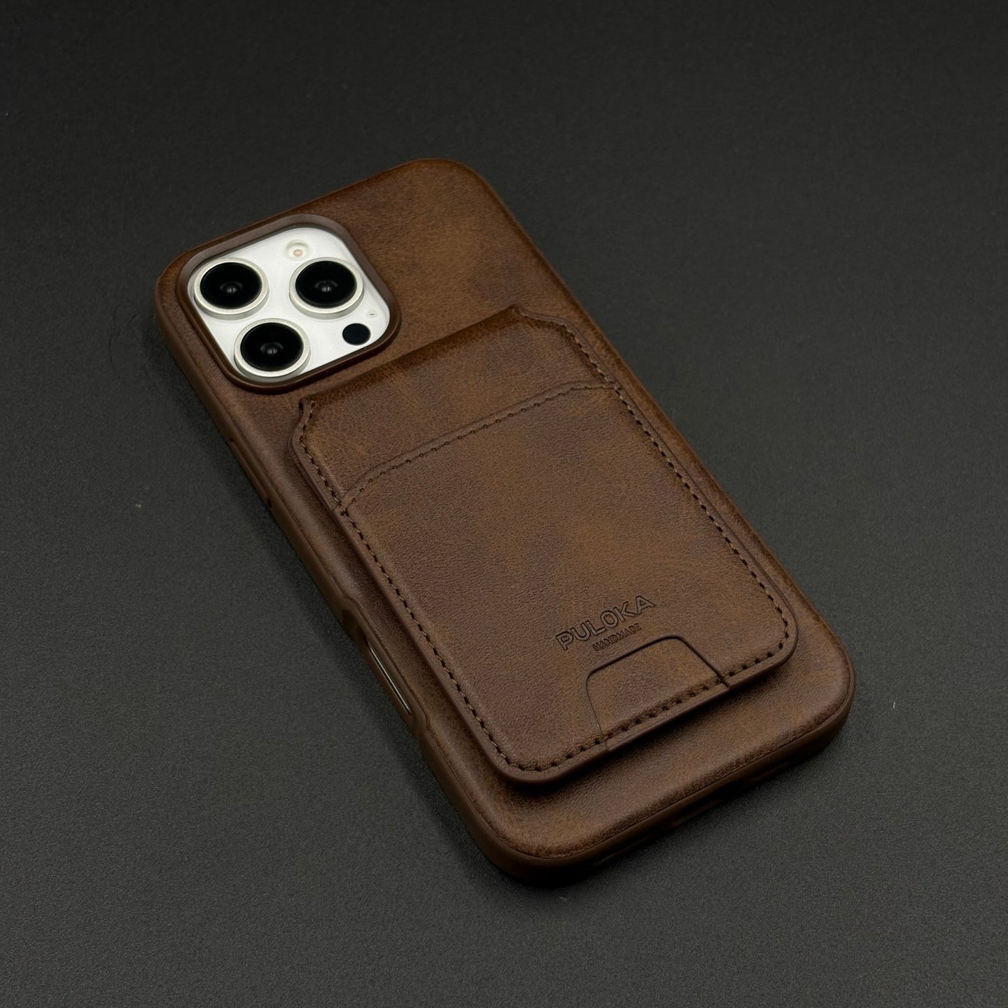 Detachable MagSafe Wallet Case for iPhone | Premium Leather Card Holder | Magnetic Snap-On Design