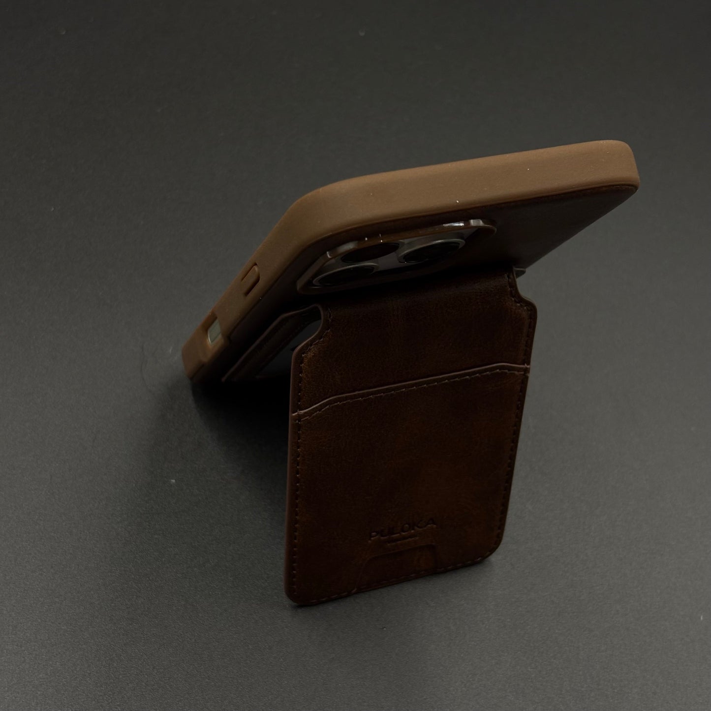 Detachable MagSafe Wallet Case for iPhone | Premium Leather Card Holder | Magnetic Snap-On Design