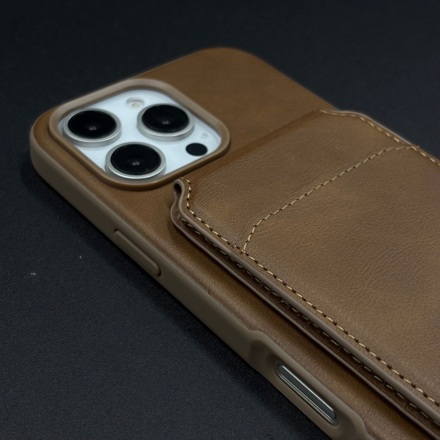 Detachable MagSafe Wallet Case for iPhone | Premium Leather Card Holder | Magnetic Snap-On Design