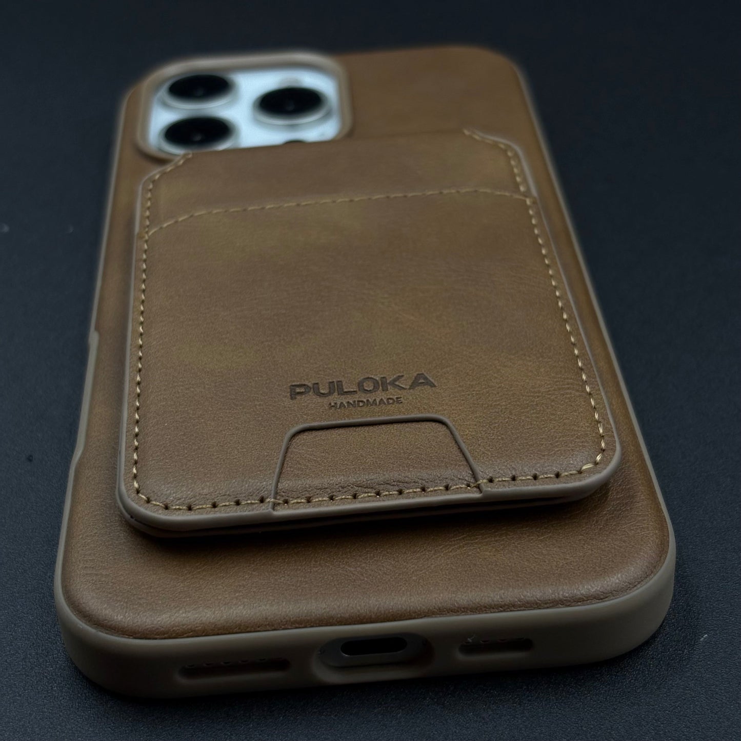 Detachable MagSafe Wallet Case for iPhone | Premium Leather Card Holder | Magnetic Snap-On Design