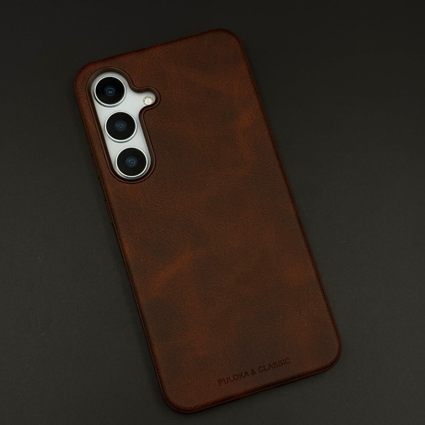 Ultra Thin Slim Leather Case for Samsung Galaxy S24 | S25 | Minimal Protective Back Cover