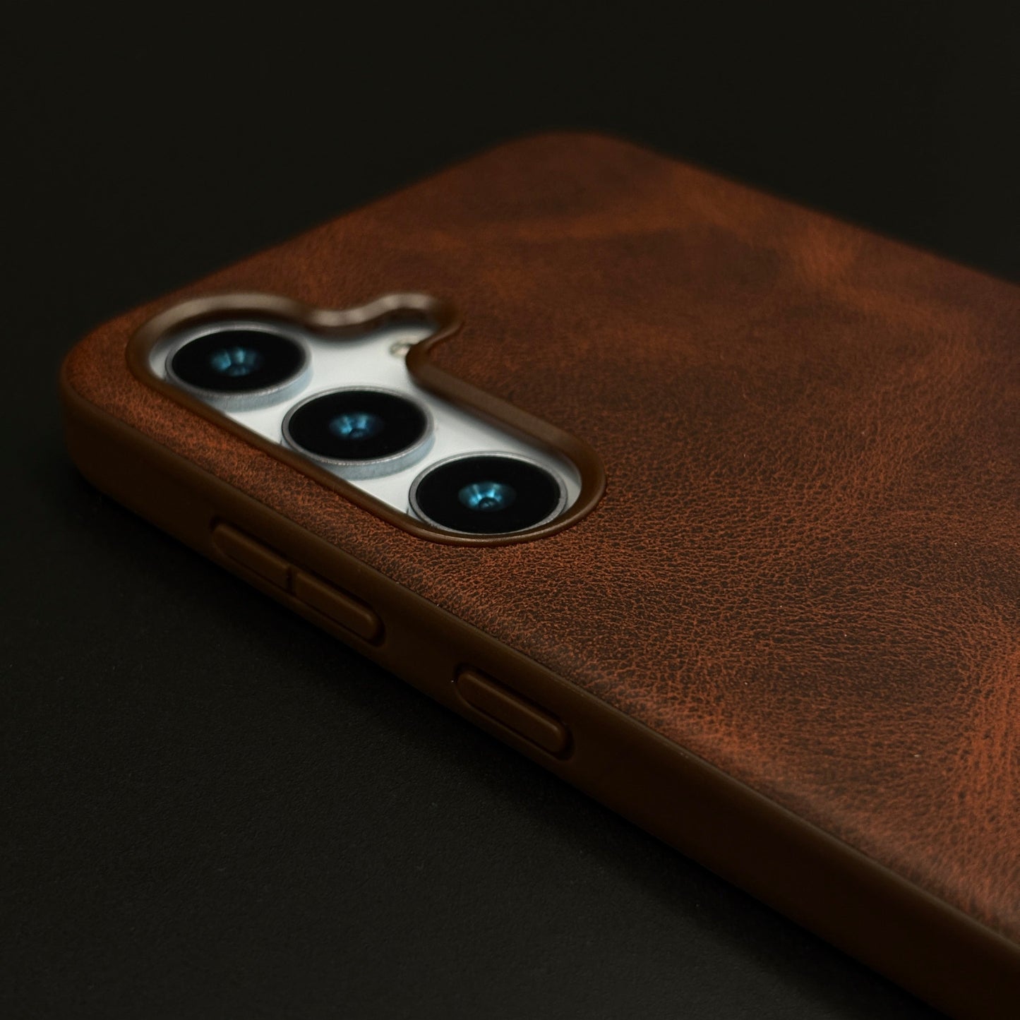 Ultra Thin Slim Leather Case for Samsung Galaxy S24 | S25 | Minimal Protective Back Cover