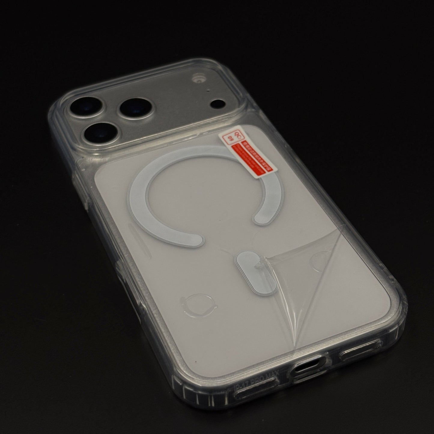 SPGN Anti-Yellow MagSafe Transparent Case for iPhone 17 Series | Crystal Clear Shockproof Cover