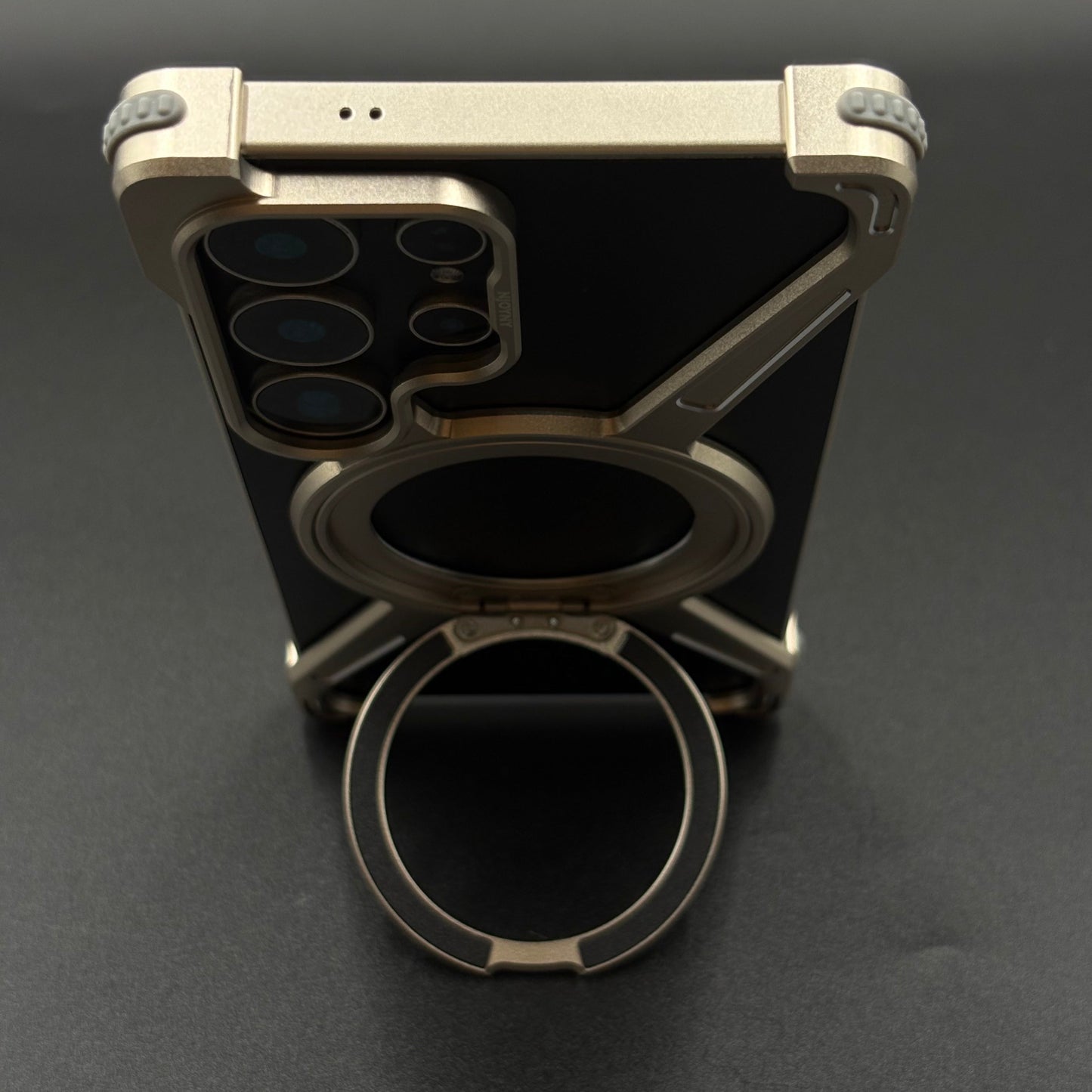 Star Ring Metal Phone Case for Samsung Galaxy S25 Ultra | 360° Rotatable MagSafe with Stand | Shockproof Protection