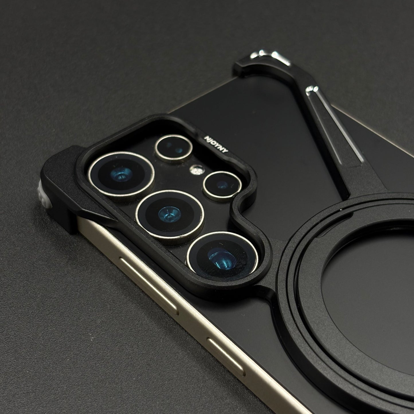 Star Ring Metal Phone Case for Samsung Galaxy S25 Ultra | 360° Rotatable MagSafe with Stand | Shockproof Protection