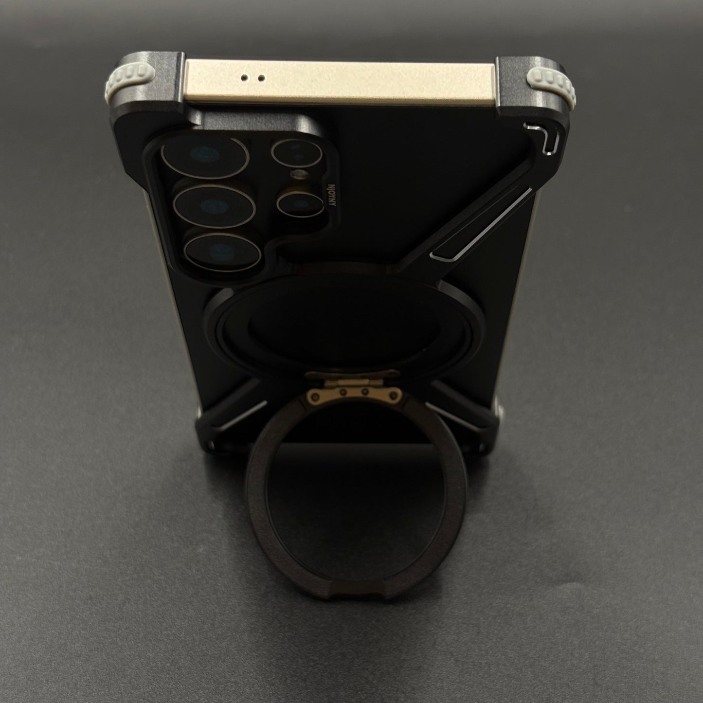 Star Ring Metal Phone Case for Samsung Galaxy S25 Ultra | 360° Rotatable MagSafe with Stand | Shockproof Protection