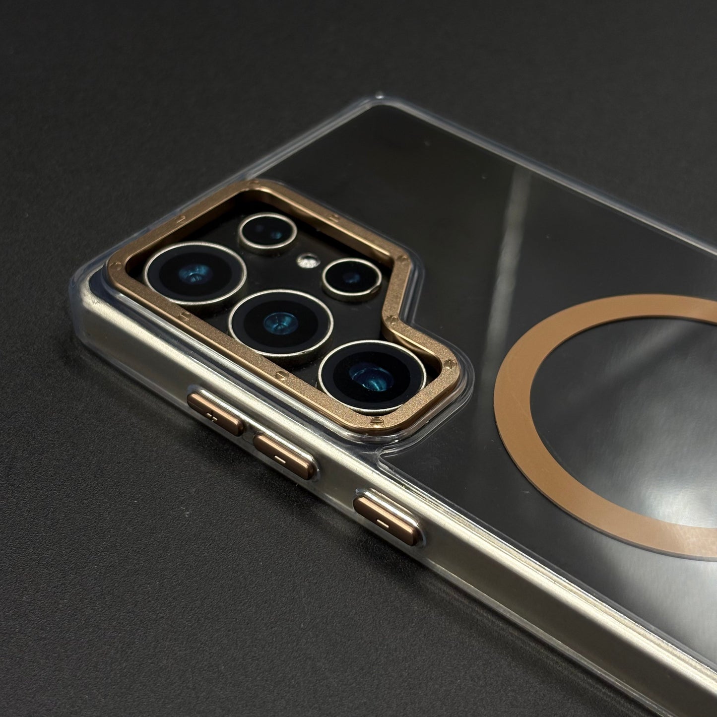 Clear Transparent Phone Case for Samsung Galaxy S24 Ultra | MagSafe Ready