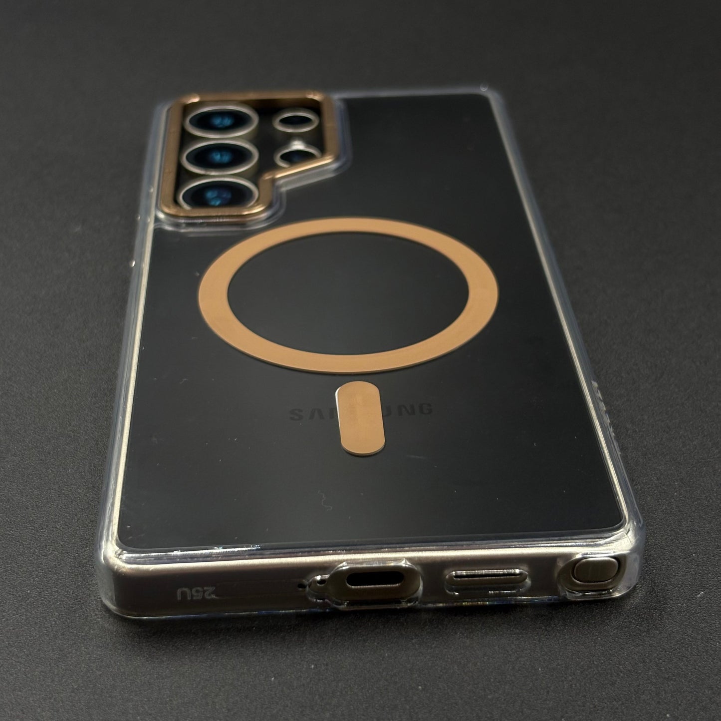Clear Transparent Phone Case for Samsung Galaxy S24 Ultra | MagSafe Ready