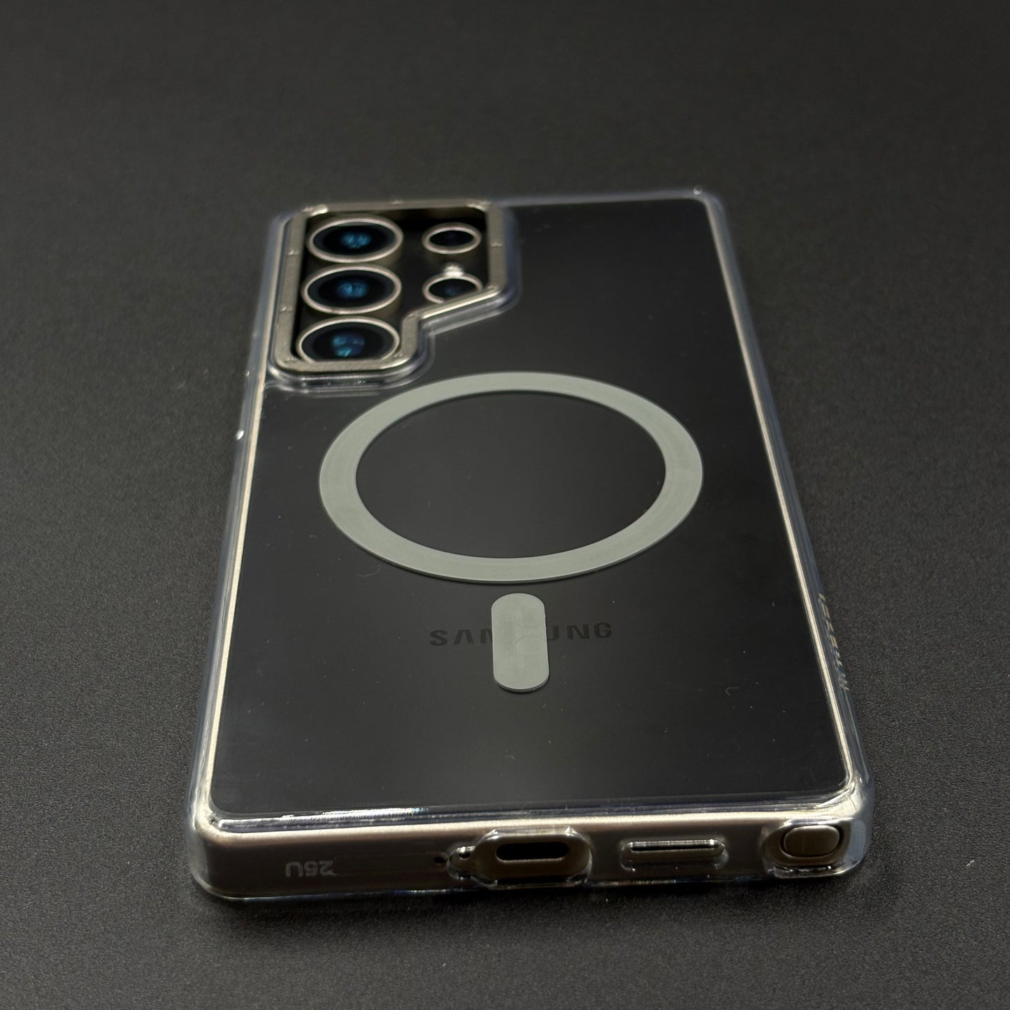 Clear Transparent Phone Case for Samsung Galaxy S25 Ultra | MagSafe Ready