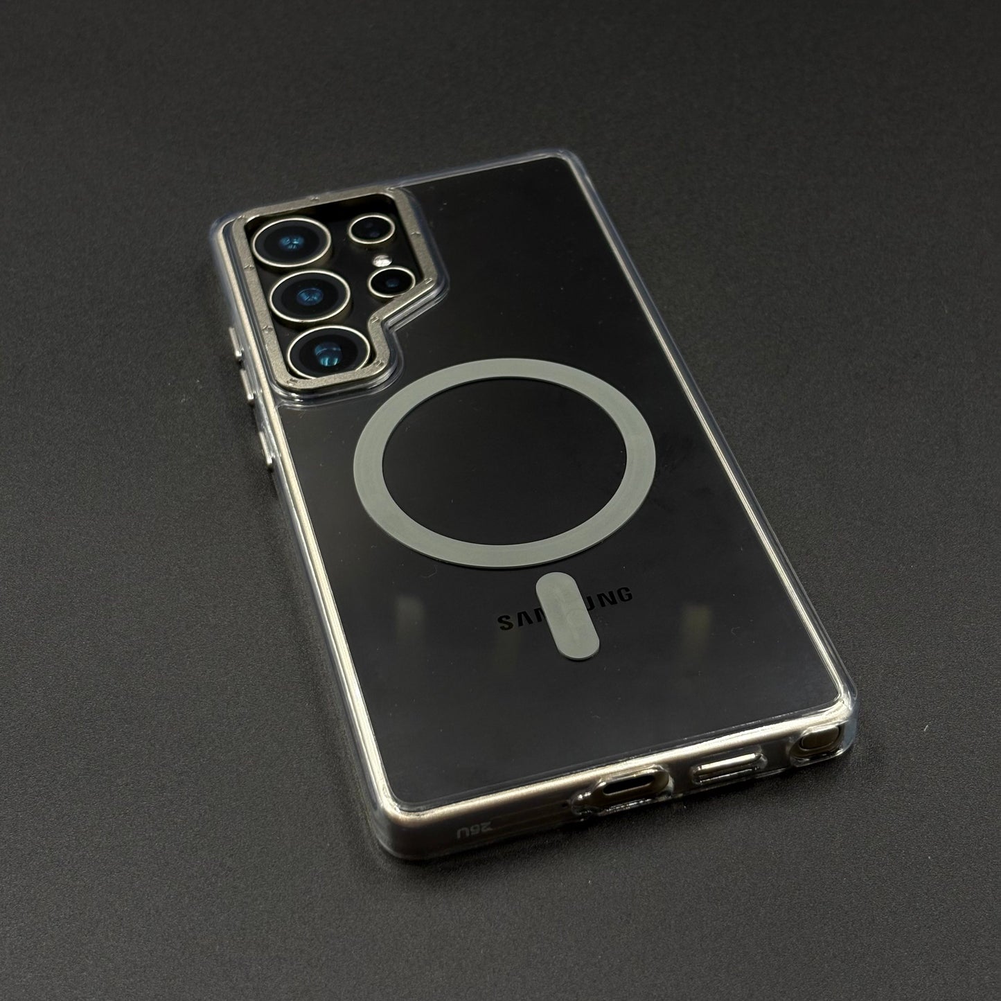 Clear Transparent Phone Case for Samsung Galaxy S25 Ultra | MagSafe Ready