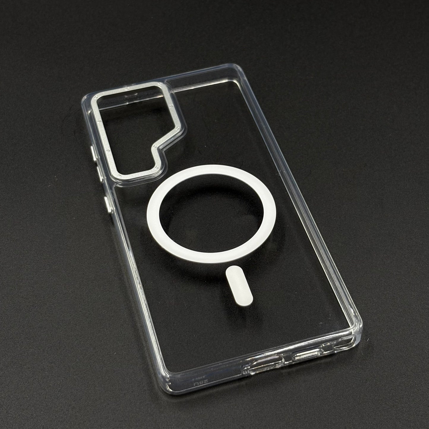 Clear Transparent Phone Case for Samsung Galaxy S25 Ultra | MagSafe Ready
