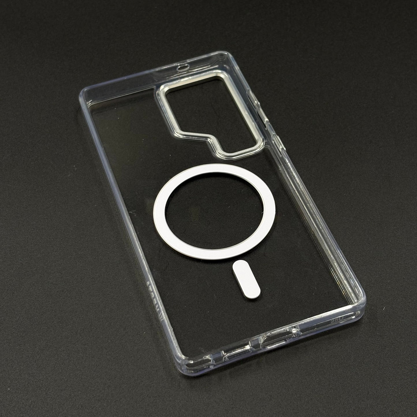 Clear Transparent Phone Case for Samsung Galaxy S24 Ultra | MagSafe Ready