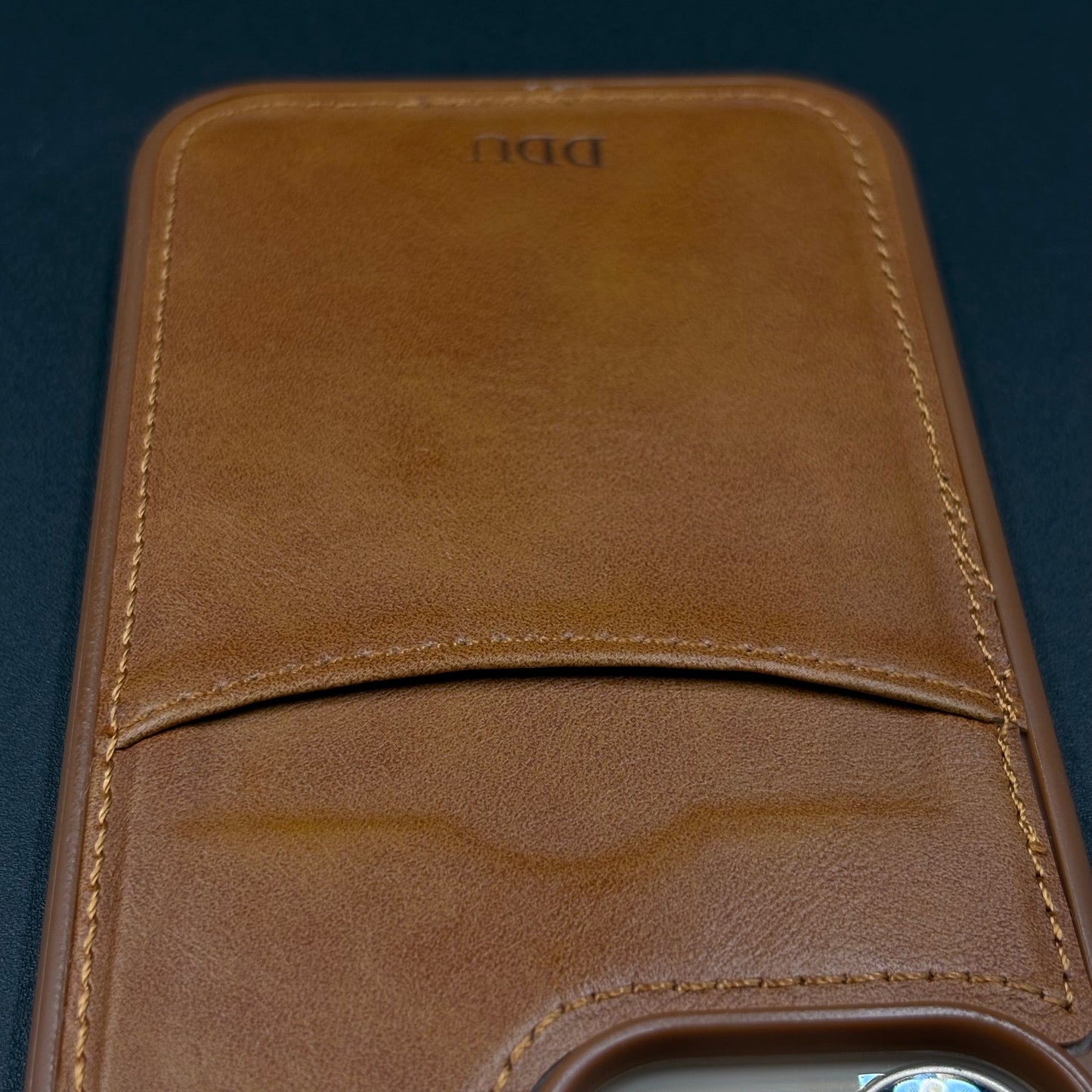 Premium PU Leather Stitch Phone Case for iPhone Series | Slim Fit Case with a Wallet/Card Holder