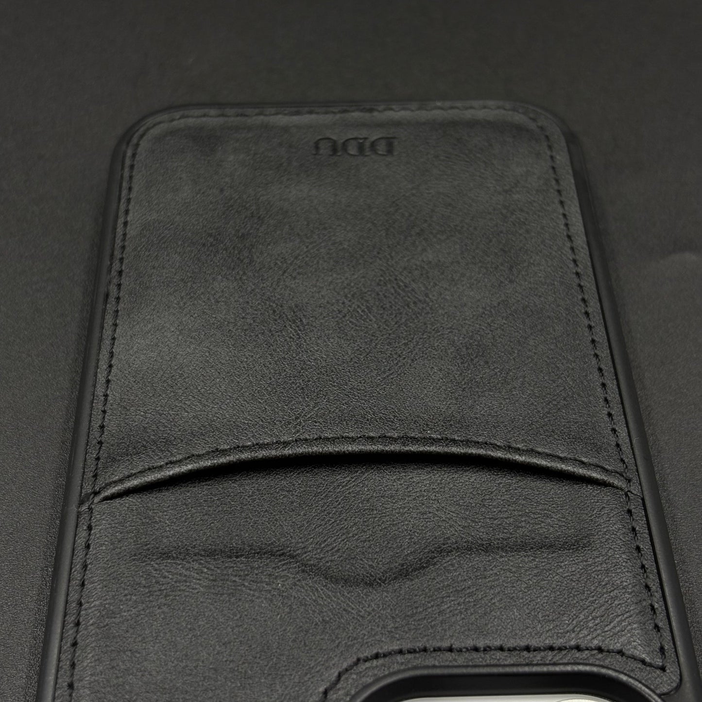 Premium PU Leather Stitch Phone Case for iPhone Series | Slim Fit Case with a Wallet/Card Holder
