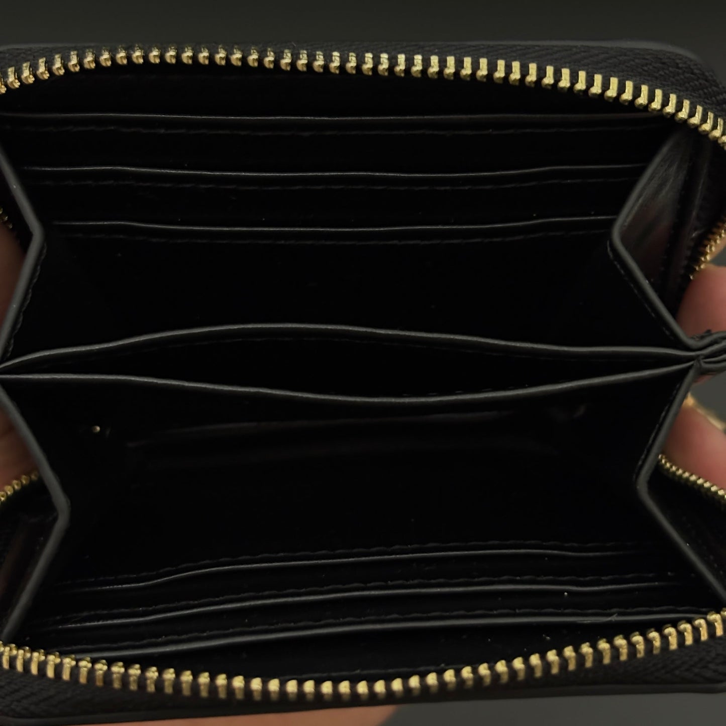 Luxury Brand EGY Compact Zip Card Holder Wallet with Box
