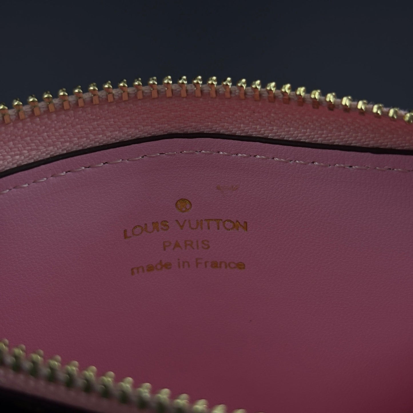 Luxury Fashion Brand Monogram Recto Verso Card Holder with Chain Hook with Box