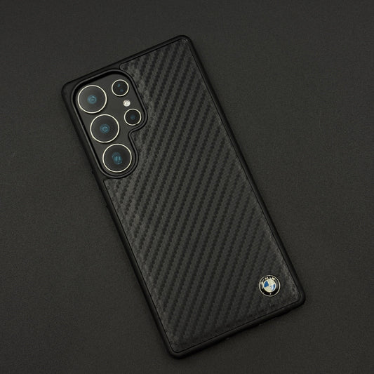 Performance M Series Phone Case for Samsung Galaxy S25 Ultra | Carbon Fiber | MagSafe Compatible | Embossed Logo