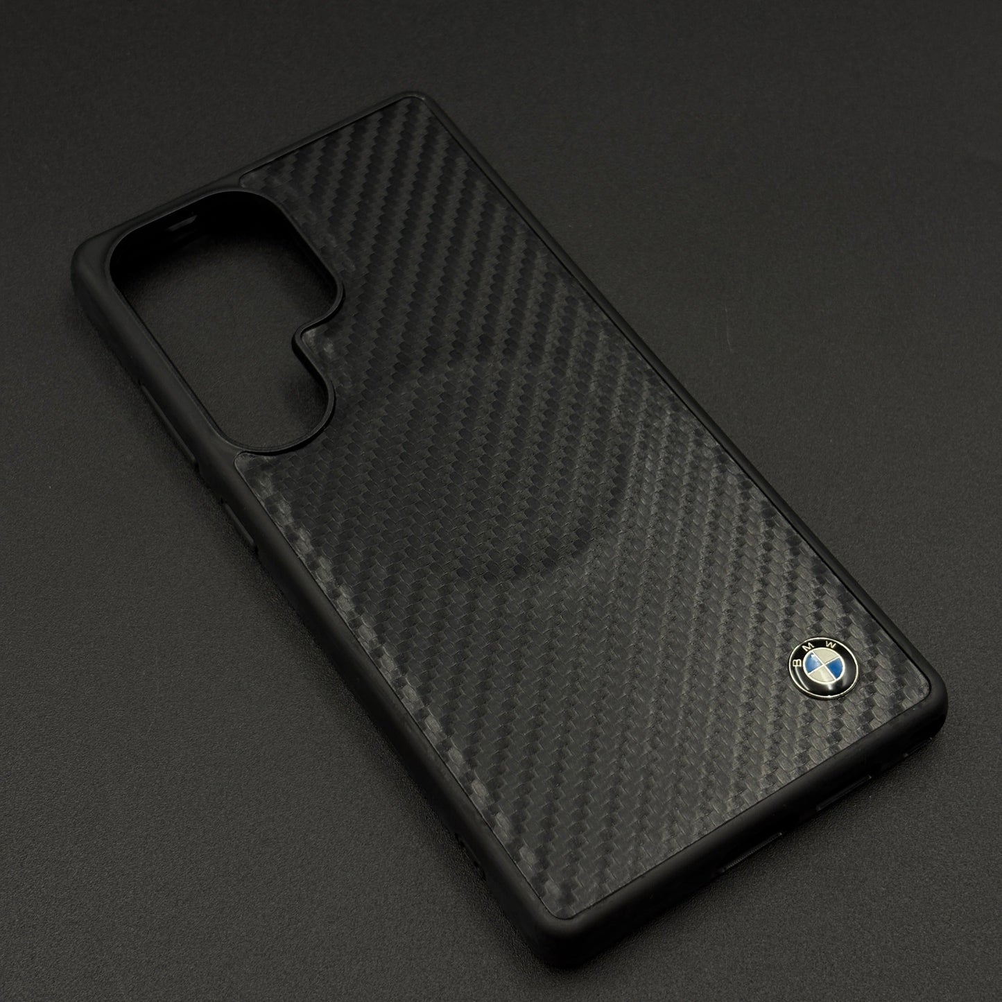Performance M Series Phone Case for Samsung Galaxy S25 Ultra | Carbon Fiber | MagSafe Compatible | Embossed Logo