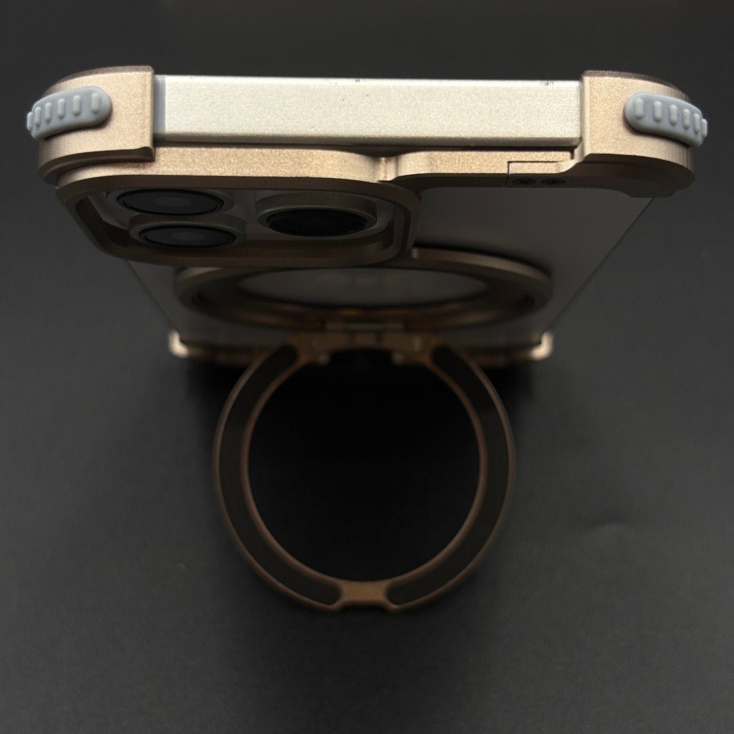 Next-Gen Metal Frame iPhone Case | Luxury Aluminum Rotating Stand | MagSafe Support