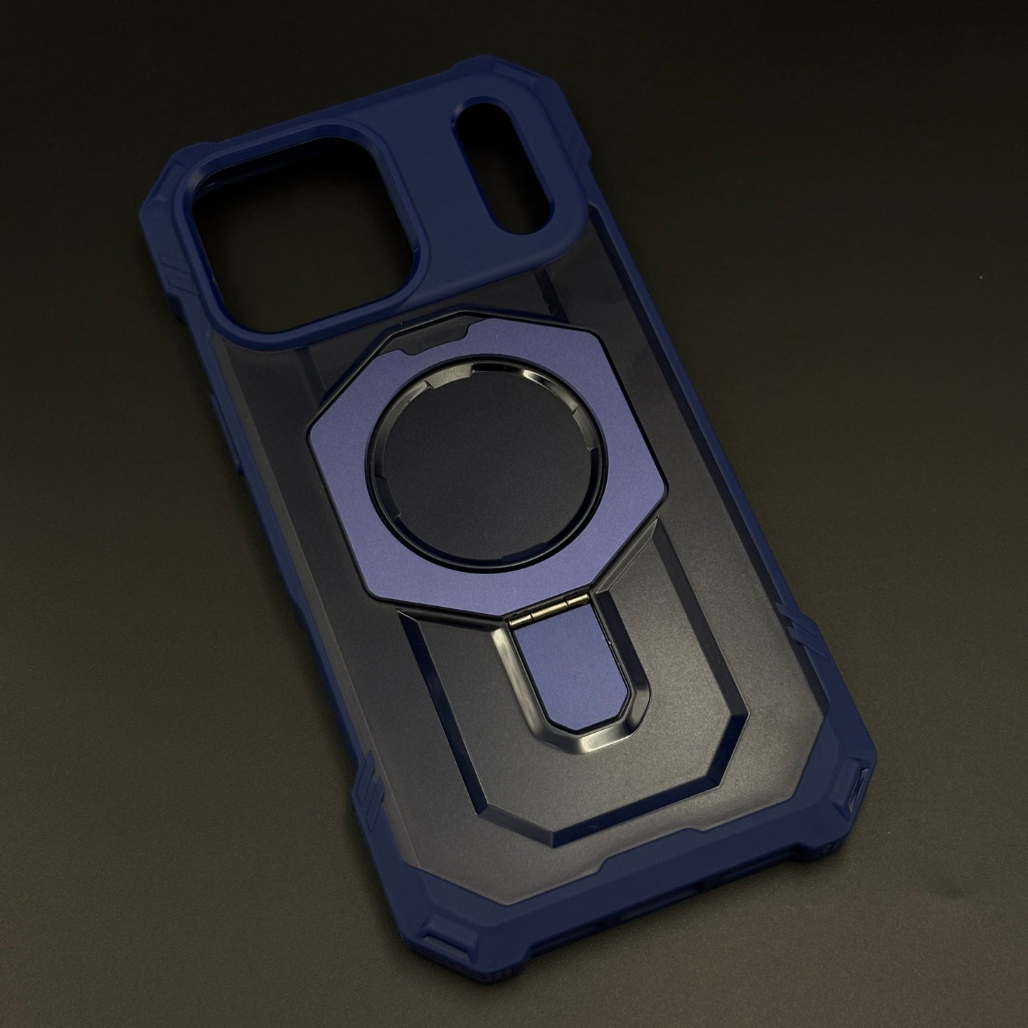 Rugged Magnetic Ring Stand Case for iPhone 17 Series | Shockproof MagSafe-Compatible Cover