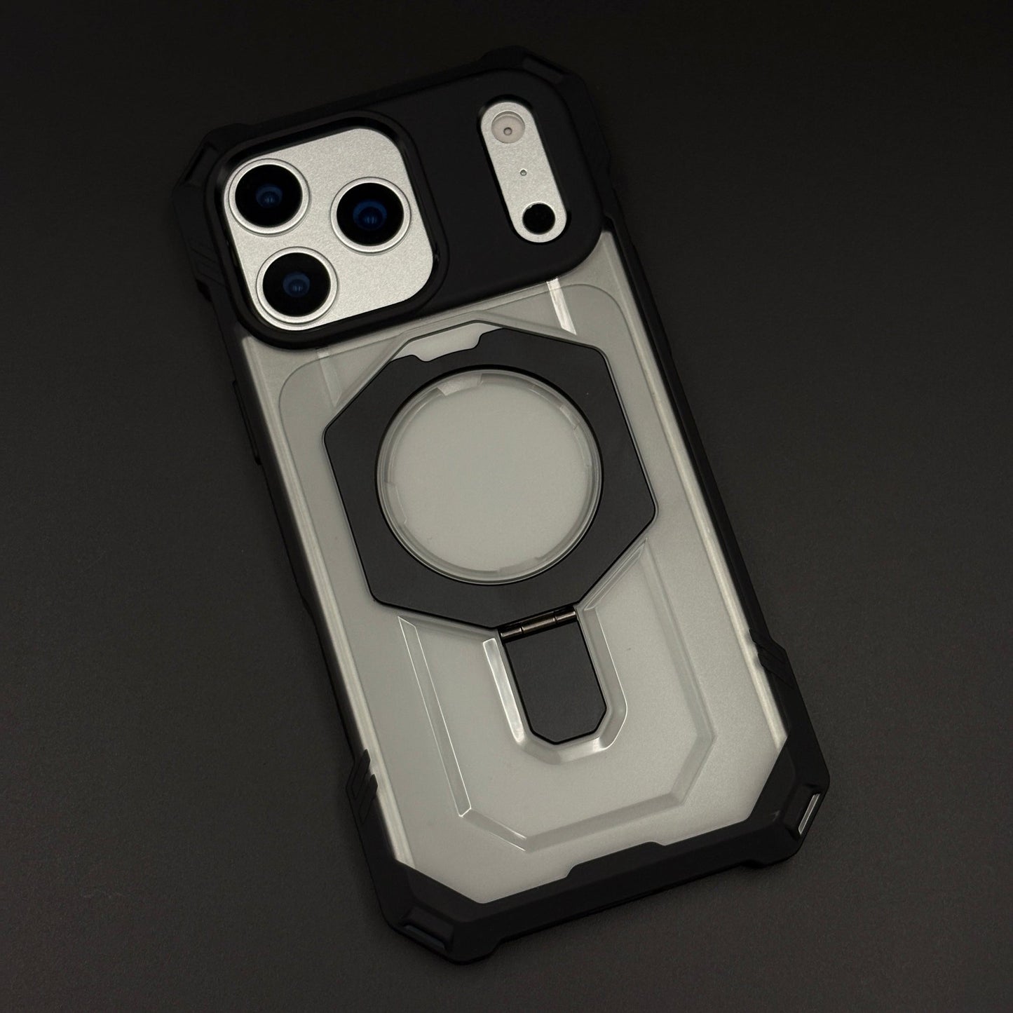 Rugged Magnetic Ring Stand Case for iPhone 17 Series | Shockproof MagSafe-Compatible Cover