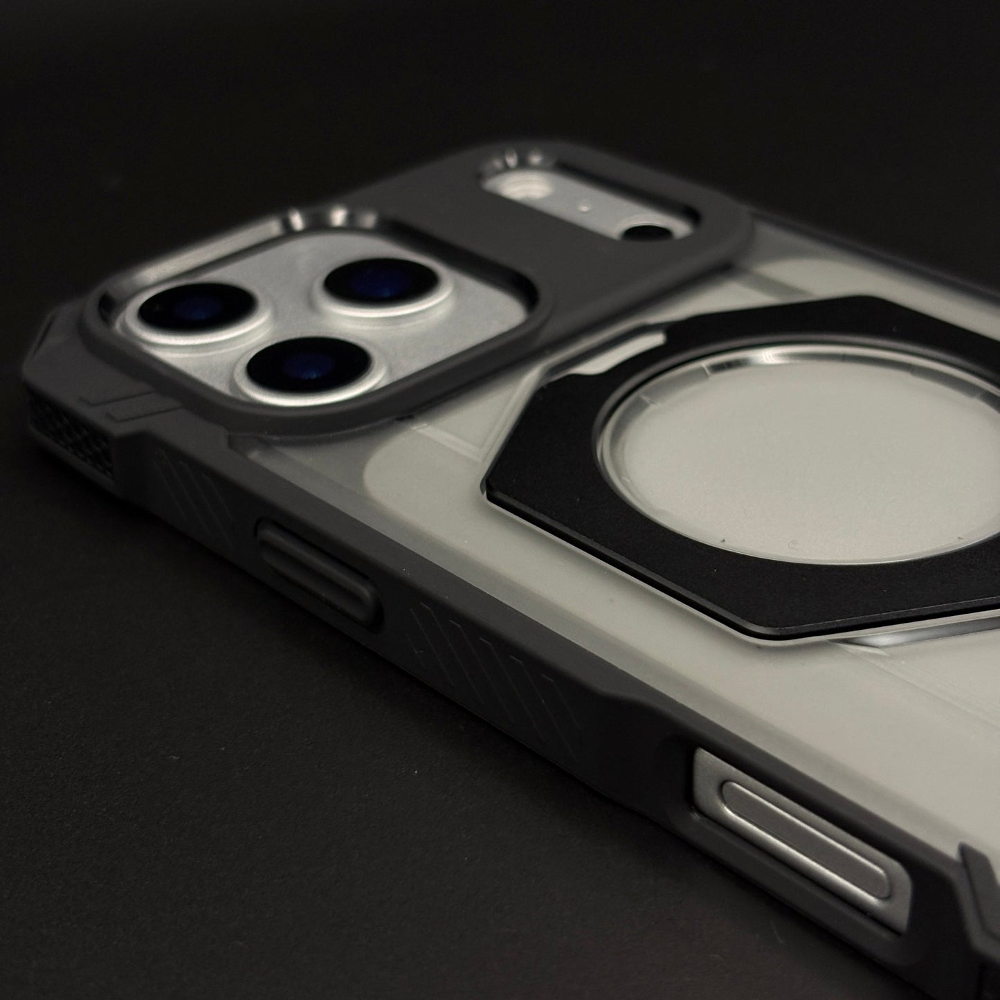 Rugged Magnetic Ring Stand Case for iPhone 17 Series | Shockproof MagSafe-Compatible Cover