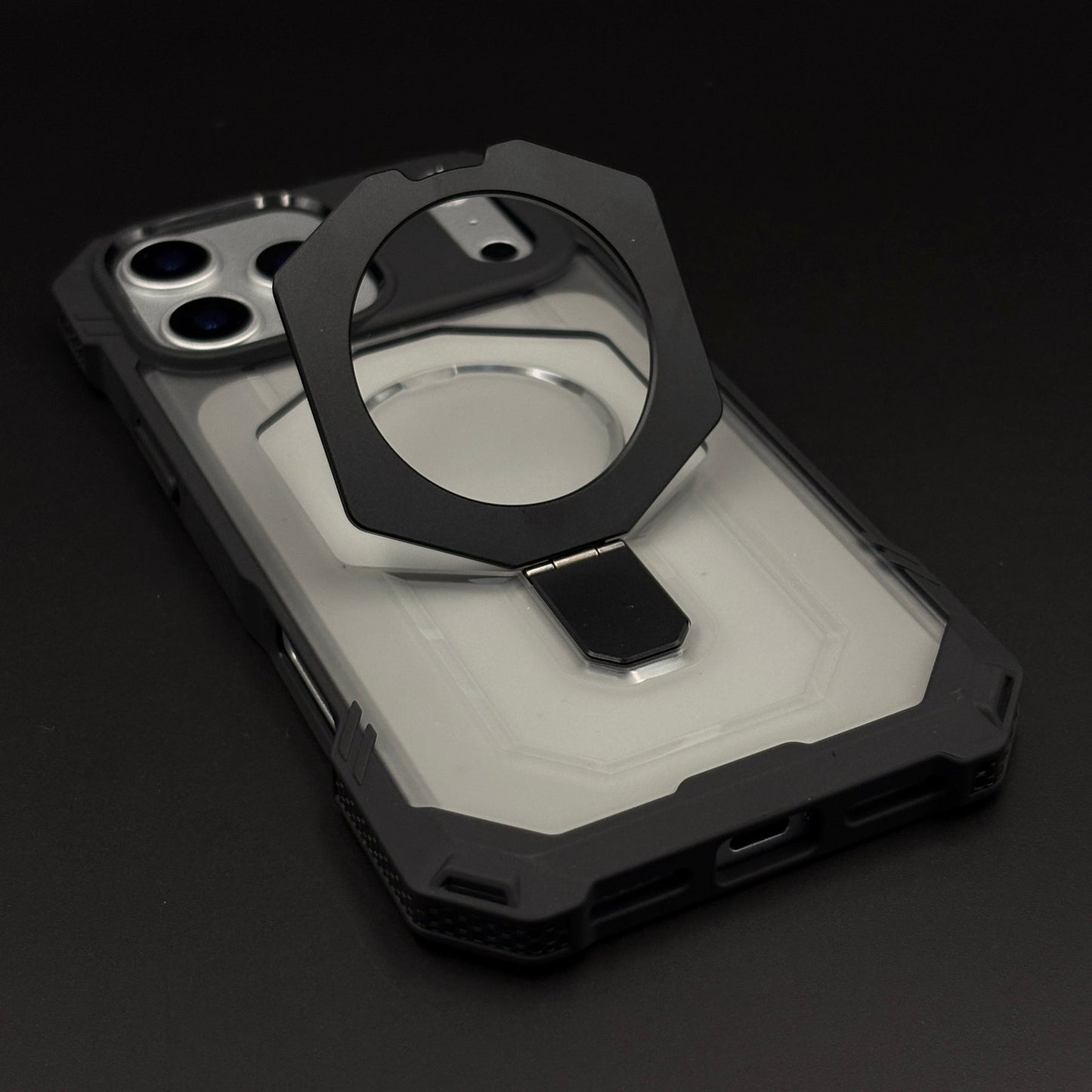 Rugged Magnetic Ring Stand Case for iPhone 17 Series | Shockproof MagSafe-Compatible Cover