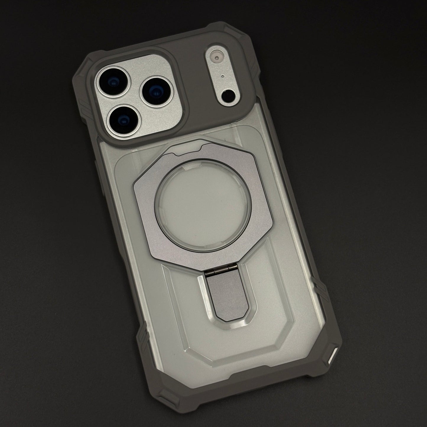 Rugged Magnetic Ring Stand Case for iPhone 17 Series | Shockproof MagSafe-Compatible Cover