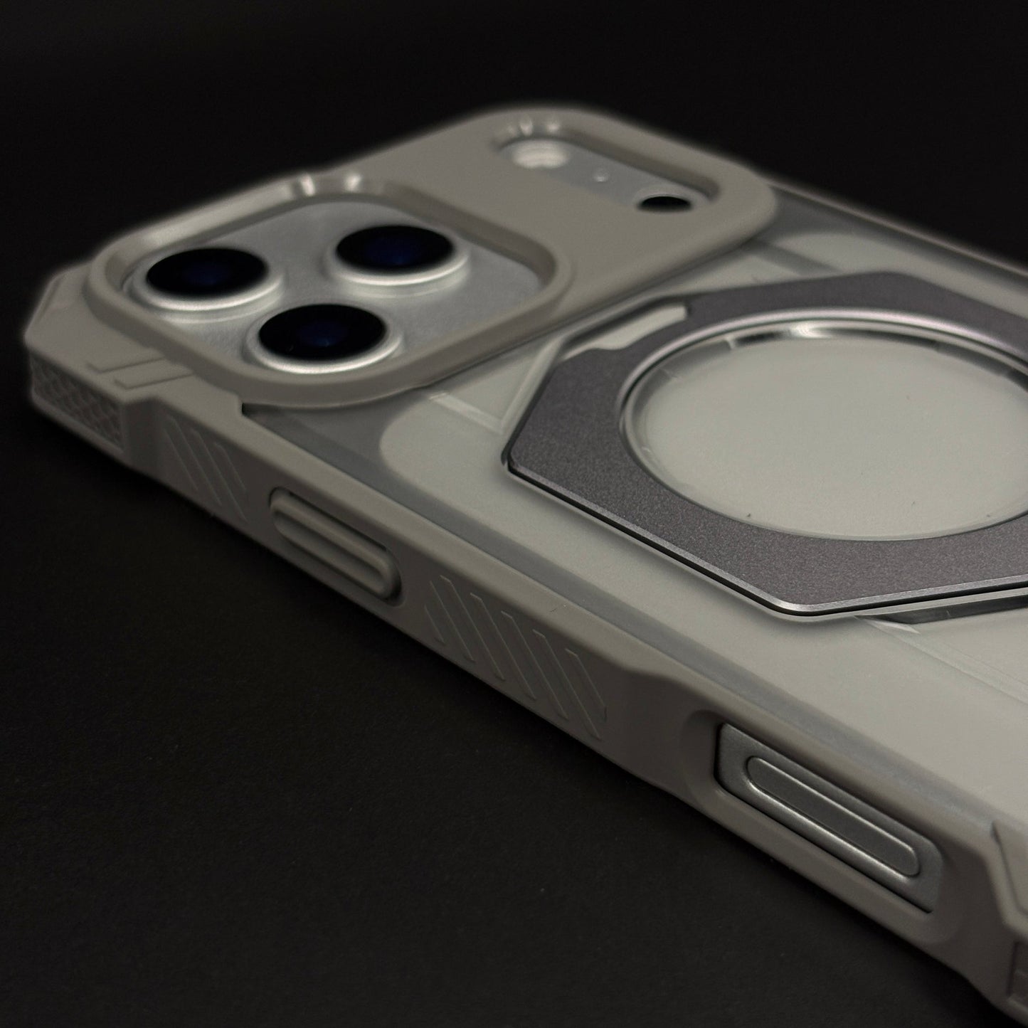 Rugged Magnetic Ring Stand Case for iPhone 17 Series | Shockproof MagSafe-Compatible Cover