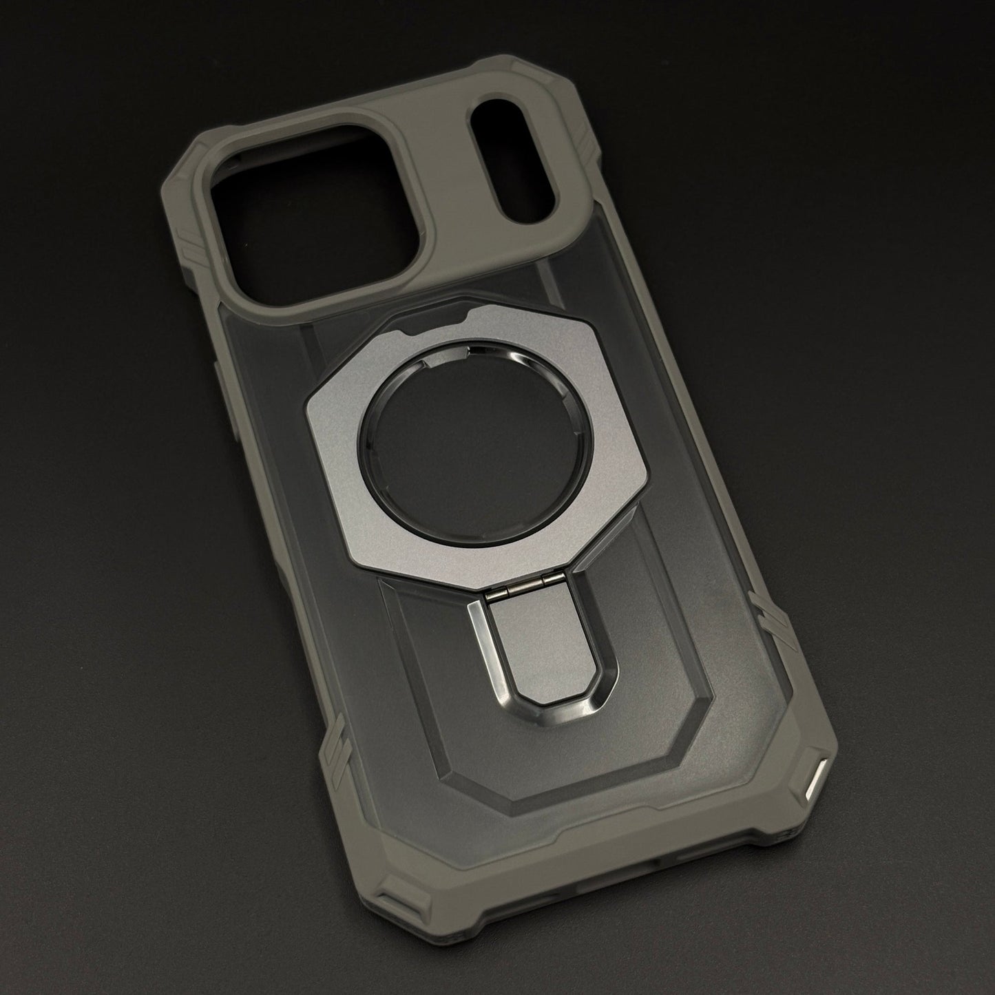 Rugged Magnetic Ring Stand Case for iPhone 17 Series | Shockproof MagSafe-Compatible Cover