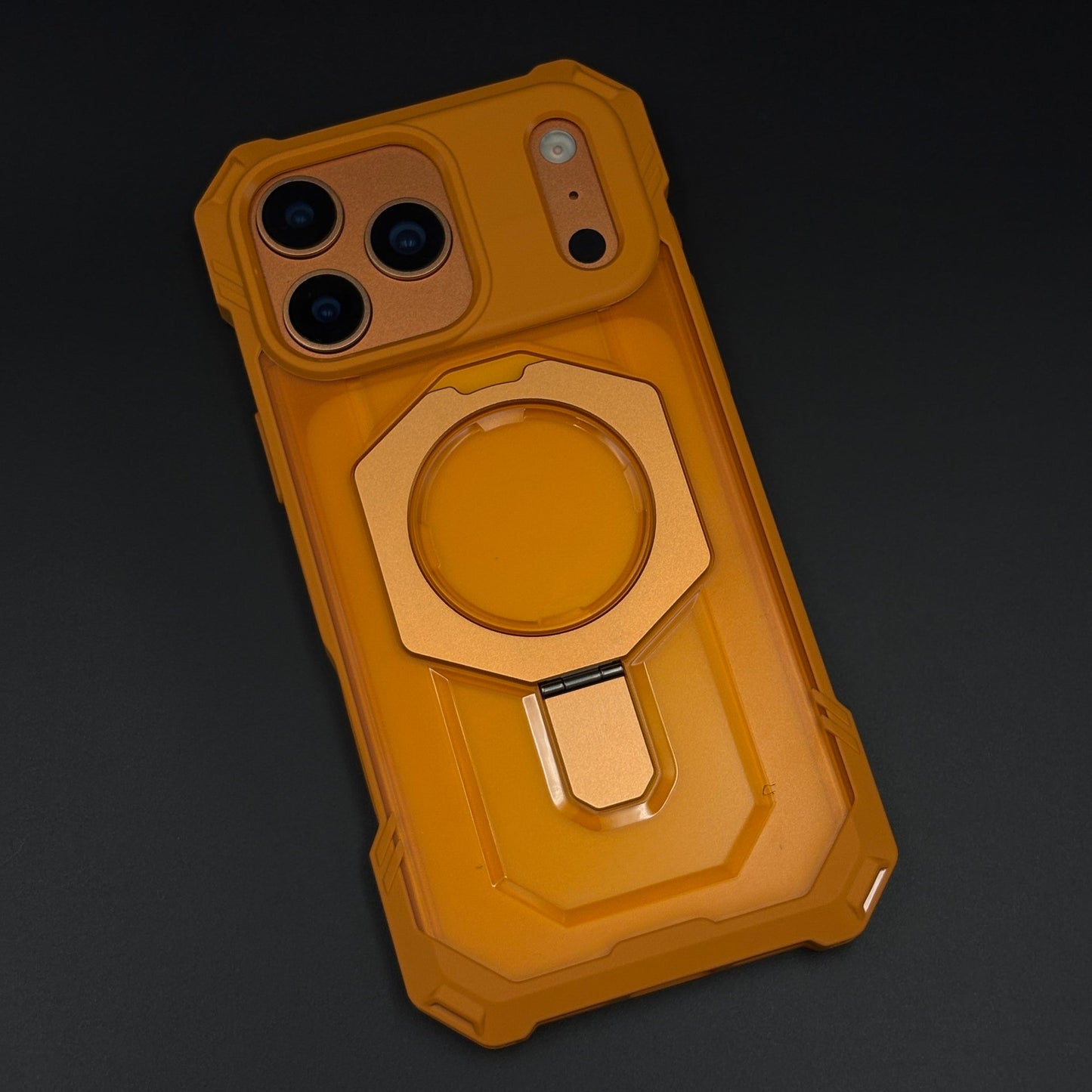 Rugged Magnetic Ring Stand Case for iPhone 17 Series | Shockproof MagSafe-Compatible Cover