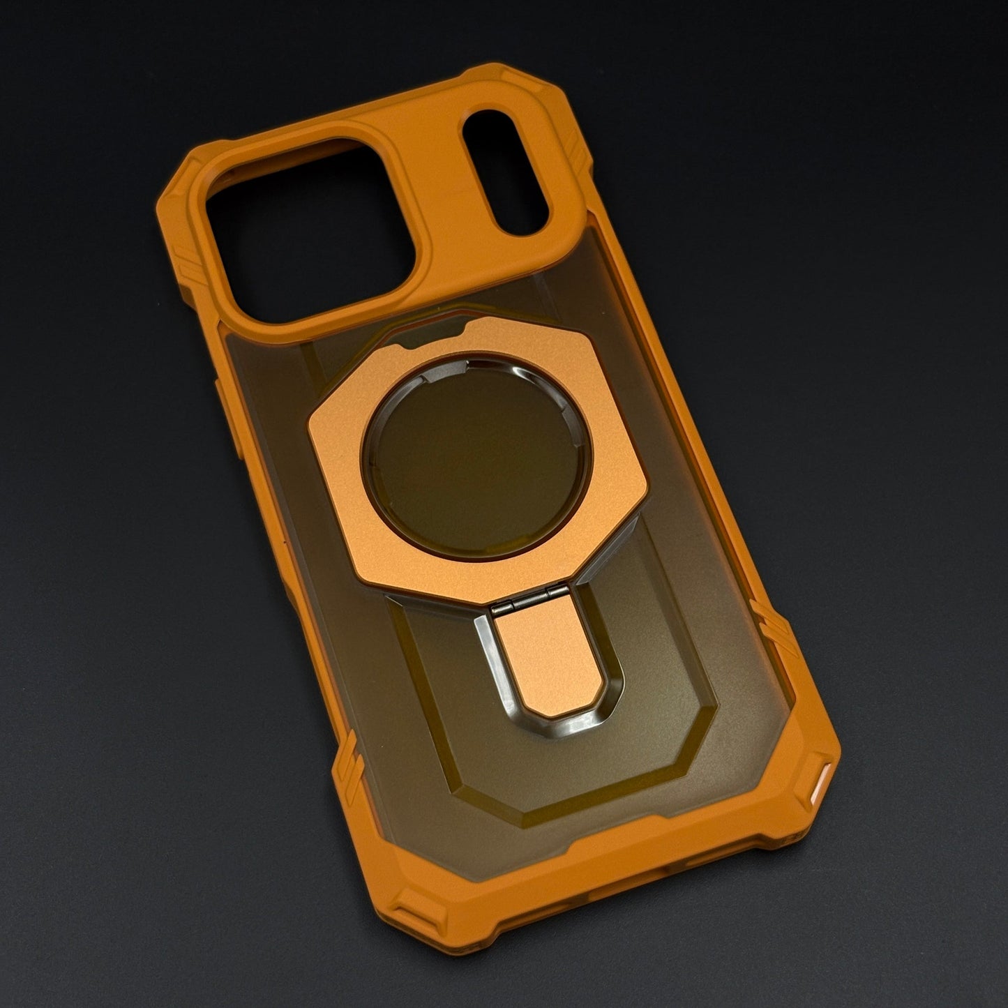 Rugged Magnetic Ring Stand Case for iPhone 17 Series | Shockproof MagSafe-Compatible Cover