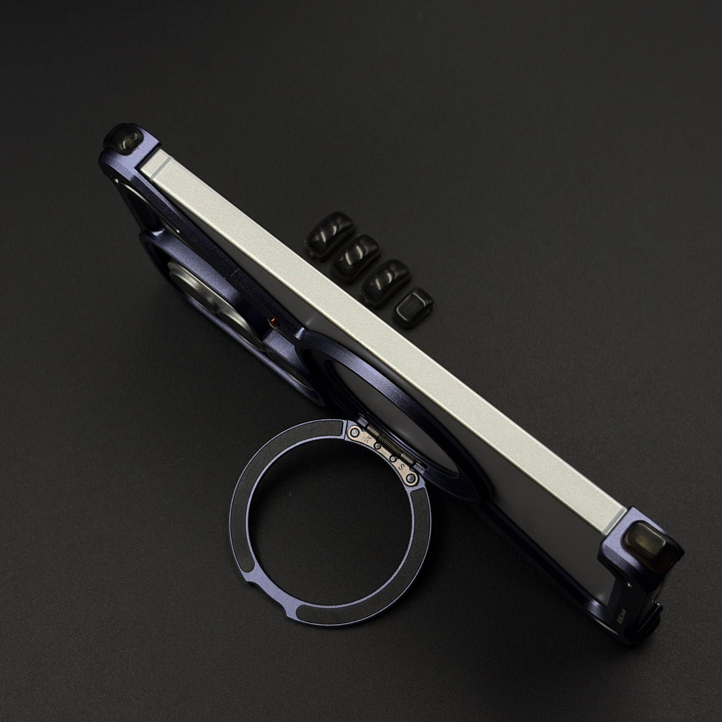 Z Shape Aluminium Metal Rotating Kickstand for Samsung Galaxy S26 Ultra | Frameless Design
