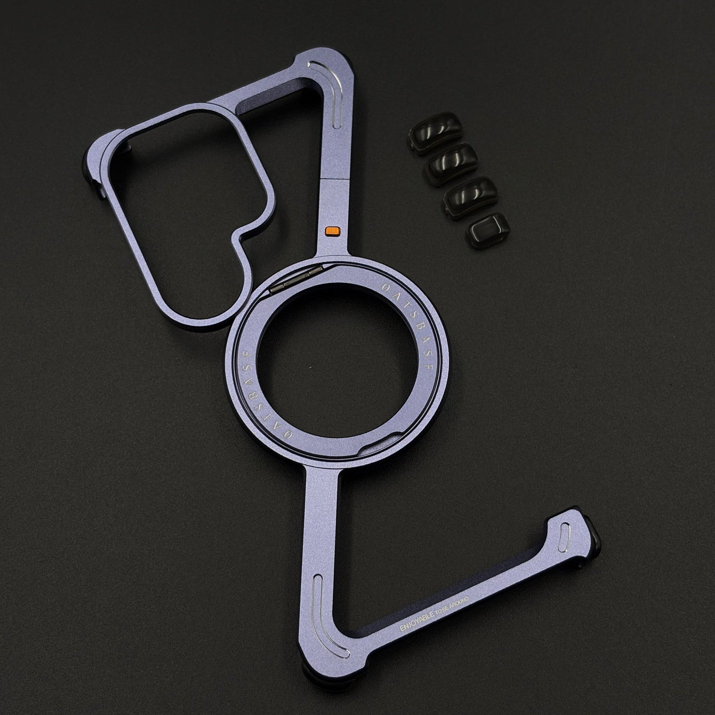 Z Shape Aluminium Metal Rotating Kickstand for Samsung Galaxy S26 Ultra | Frameless Design