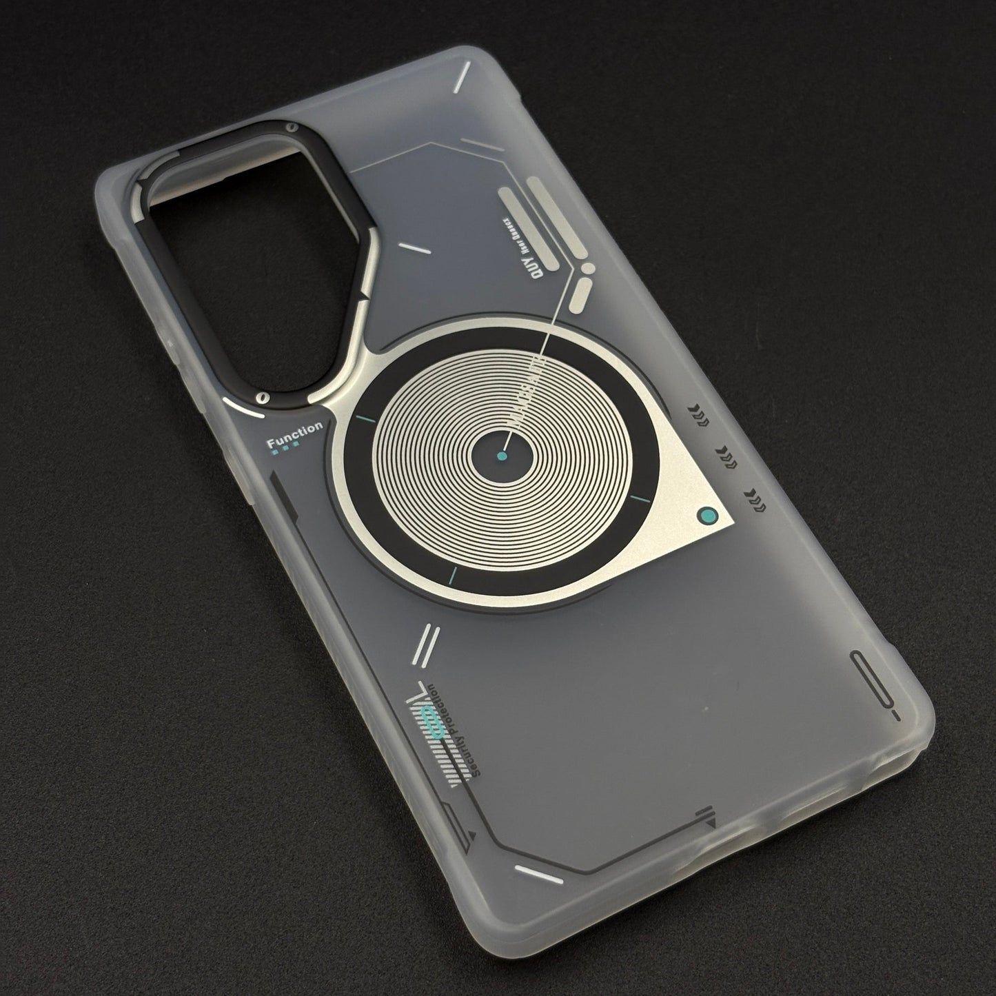 CyberTech MagSafe Case for Samsung Galaxy S25 Ultra | Matte Translucent Soft-Touch | Cooling Design
