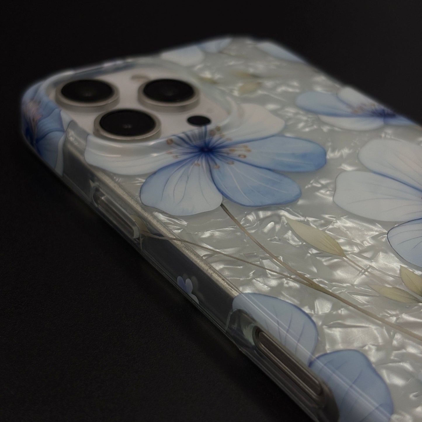 Blossom Bloom Mosaic with Sling Mobile Case Cover for iPhone